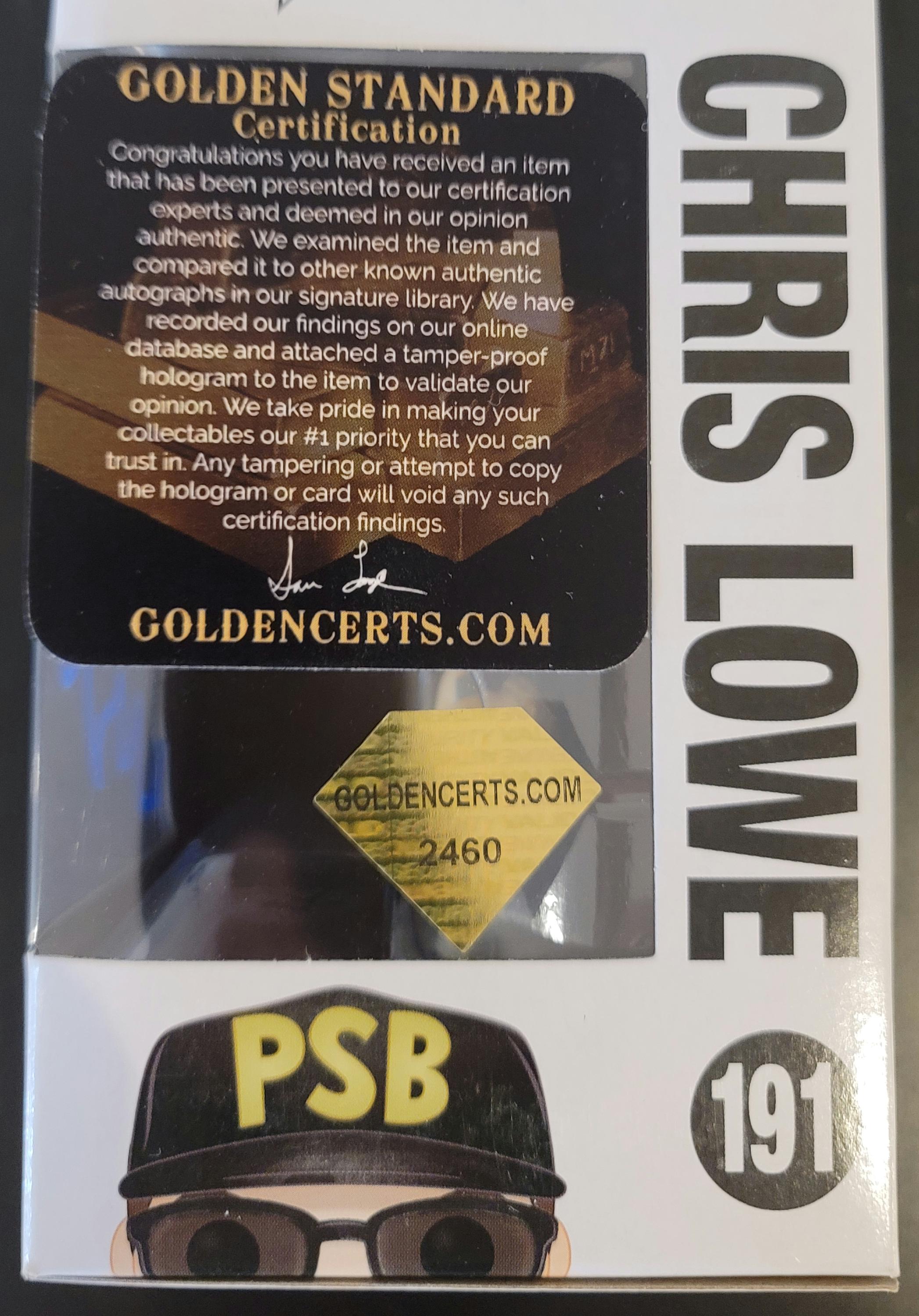 Neil Tennant & Chris Lowe Signed Autographed Pet Shop Boys Funko Pops w/ COA