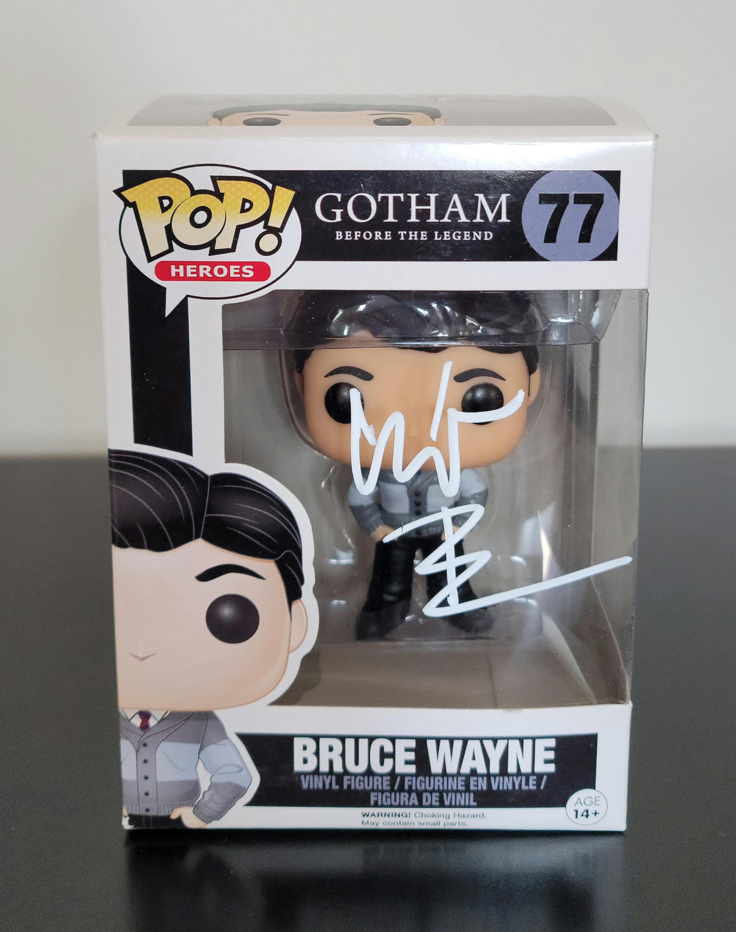 Christian Bale Signed Autographed Funko Pop Bruce Wayne Batman Authenticated
