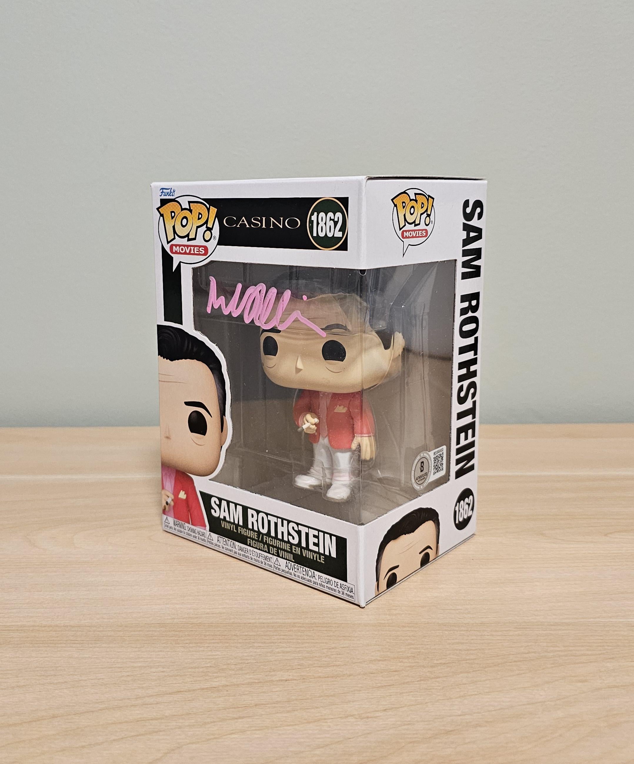 Robert De Niro Signed Funko Pop Sam Rothstein Casino Movie Beckett COA Autograph