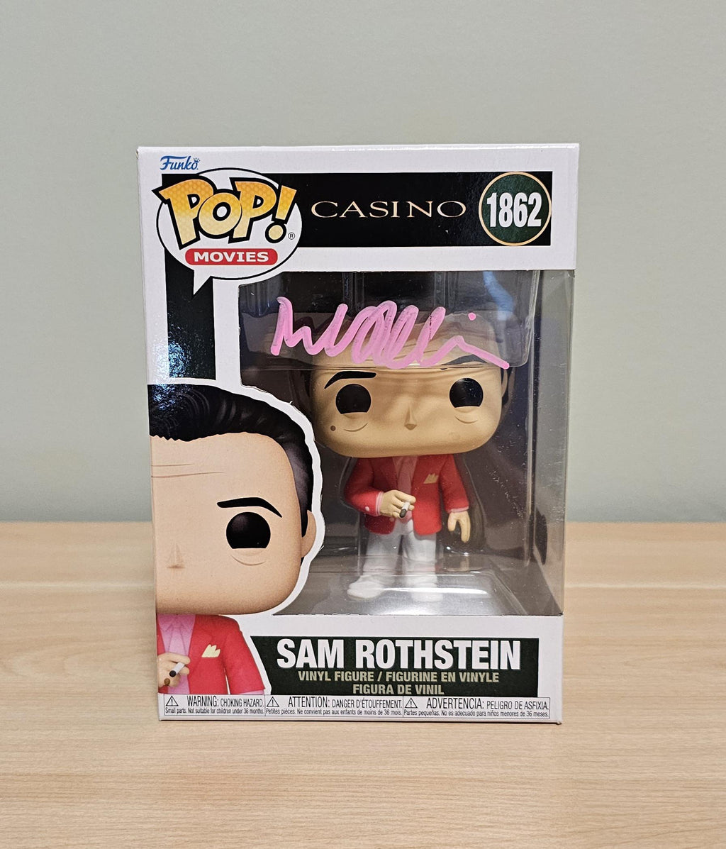 Robert De Niro Signed Funko Pop Sam Rothstein Casino Movie Beckett COA Autograph