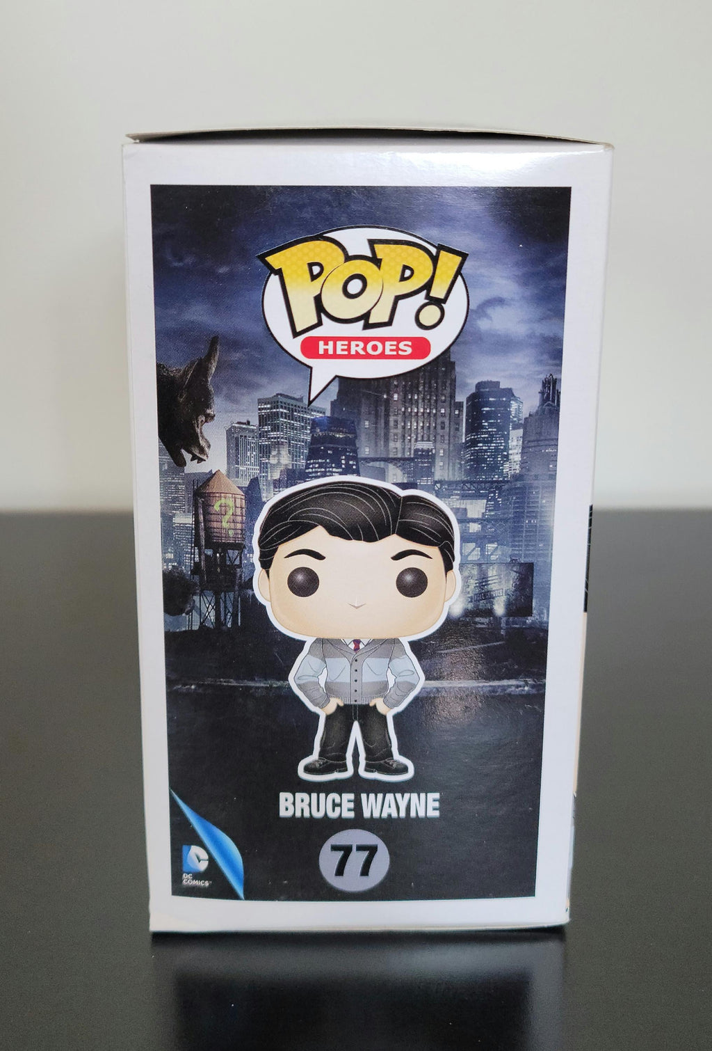 Christian Bale Signed Autographed Funko Pop Bruce Wayne Batman Authenticated