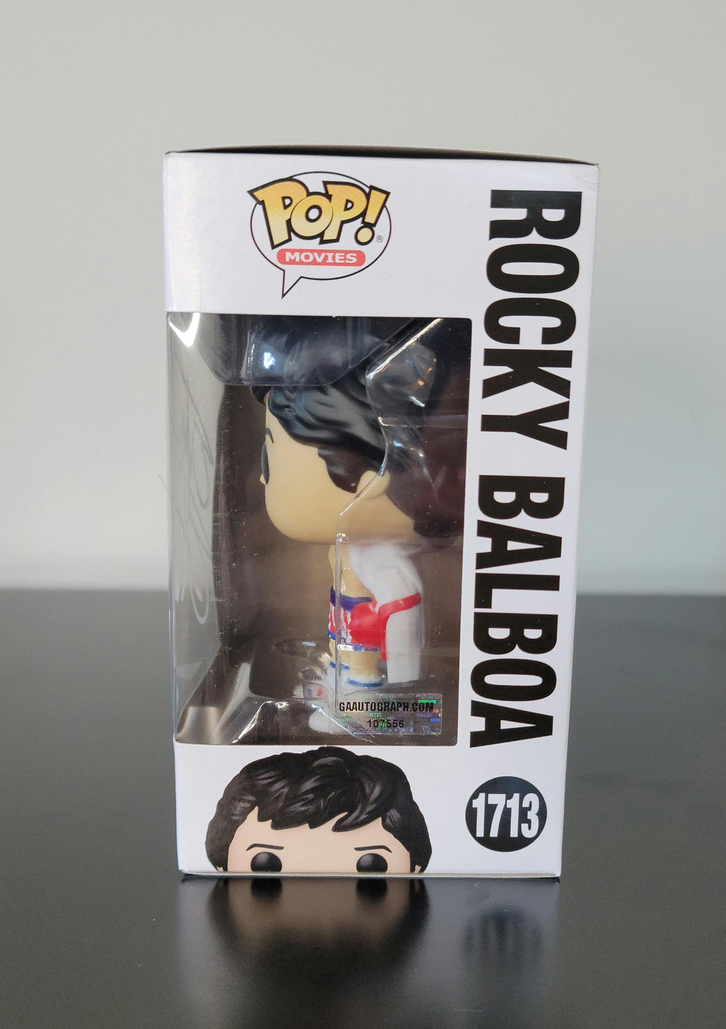 Sylvester Stallone Signed Autographed Funko Pop Rocky Balboa with Hologram COA