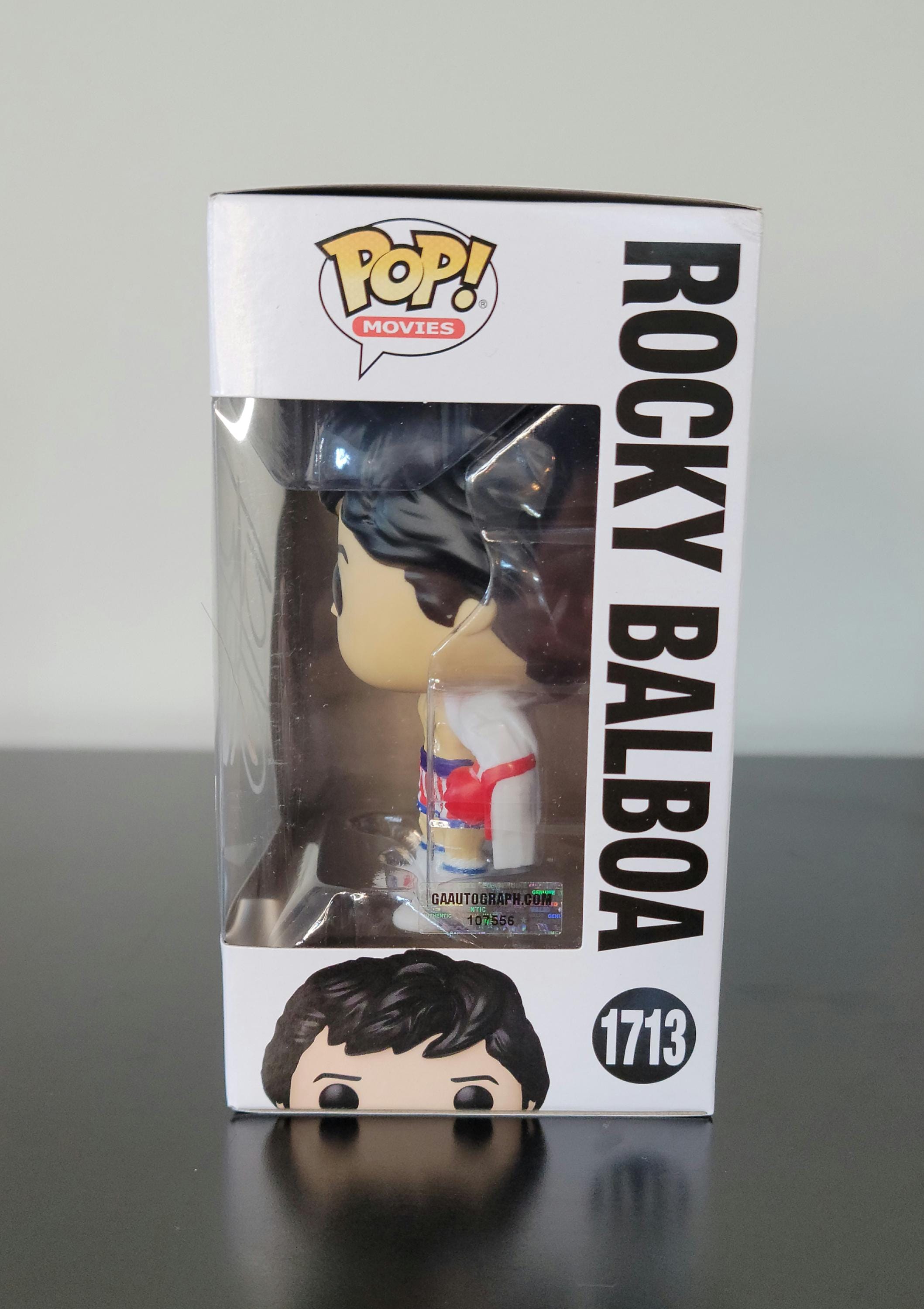 Sylvester Stallone Signed Autographed Funko Pop Rocky Balboa with Hologram COA