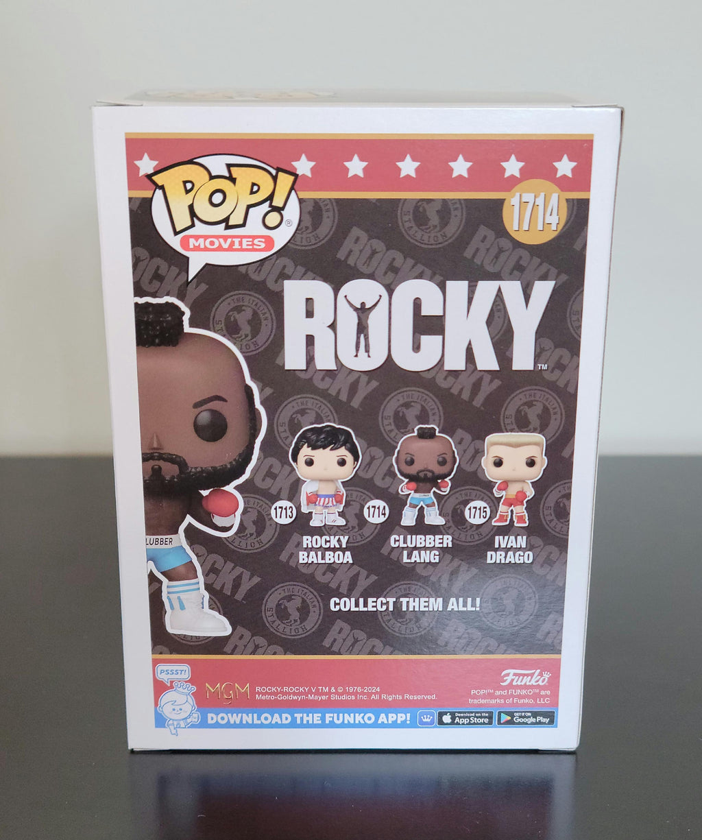 Mr. T Signed Autographed Funko Pop Rocky Balboa Clubber Lang with Hologram COA