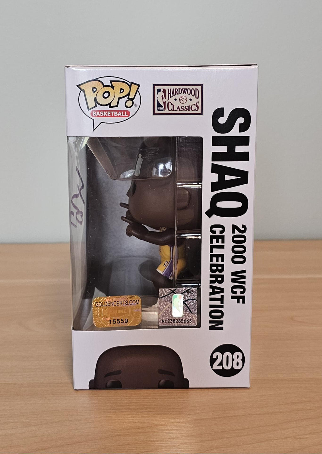Shaquille O'Neal Signed Autographed Lakers Funko Pop NBA Holo & COA