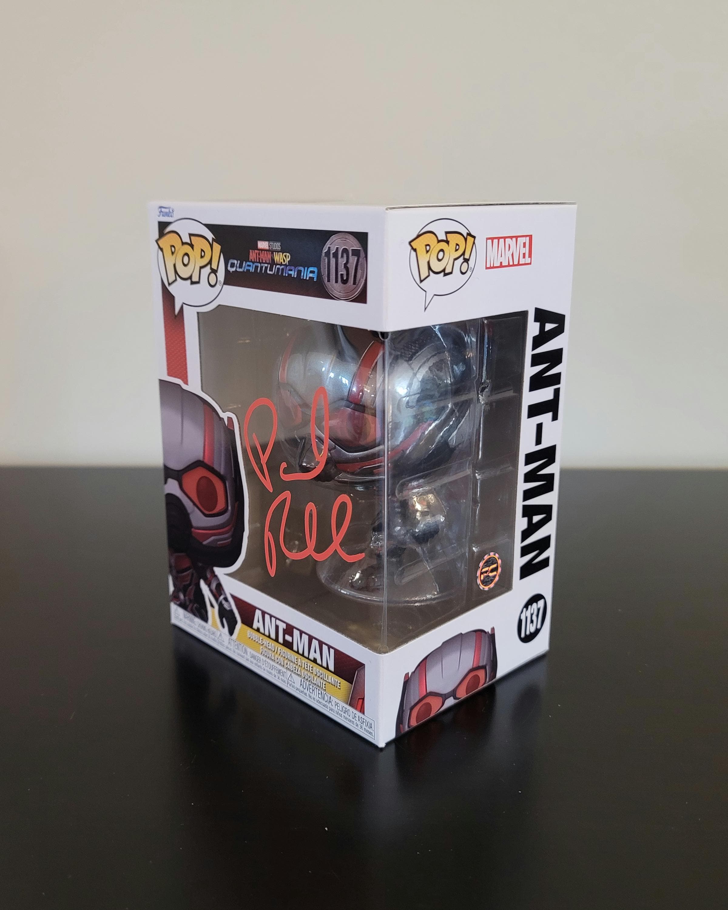 Paul Rudd Signed Autographed Funko Pop Ant-Man with Hologram COA