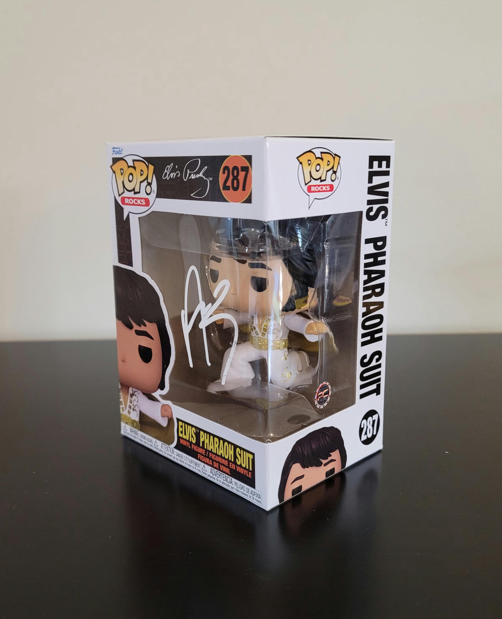 Austin Butler Signed Autographed Funko Pop Elvis Movie with Hologram COA