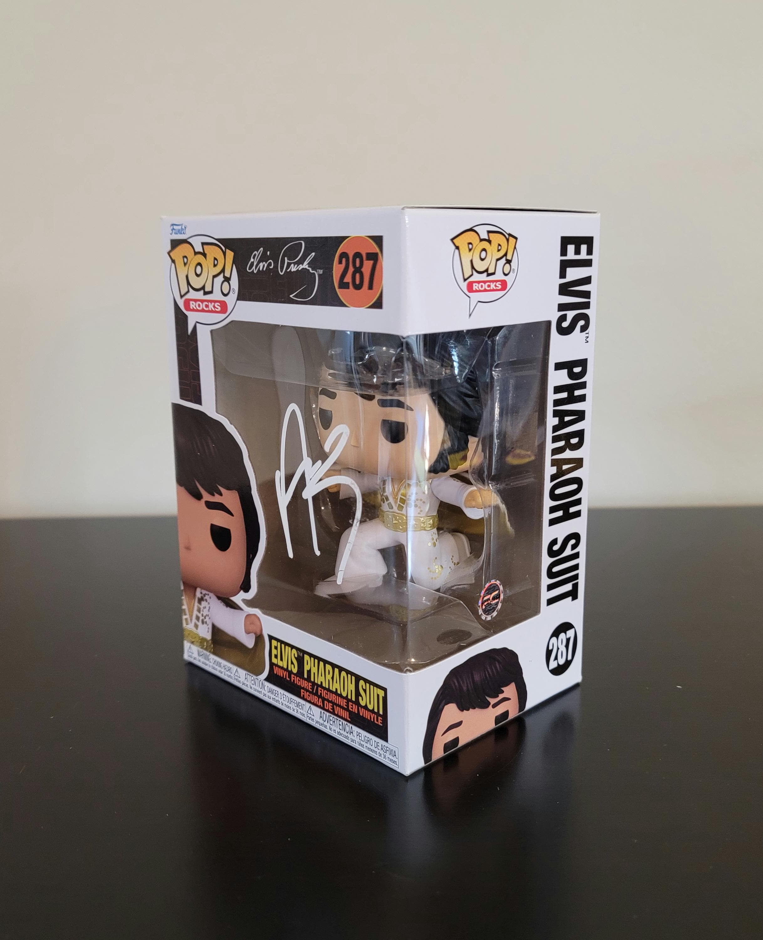 Austin Butler Signed Autographed Funko Pop Elvis Movie with Hologram COA
