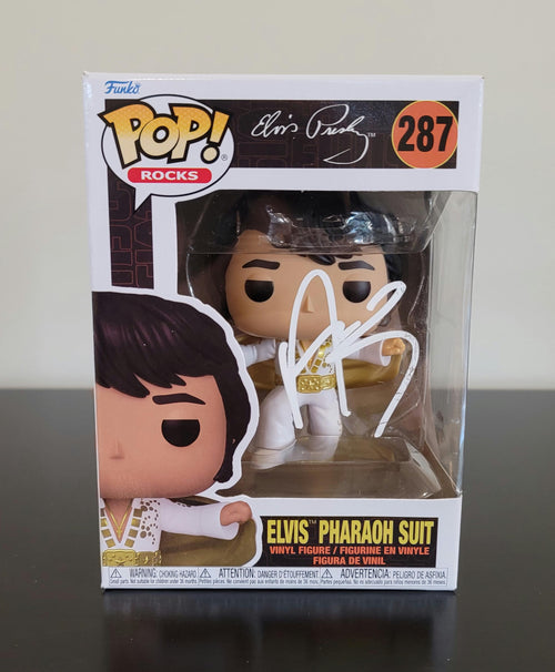 Austin Butler Signed Autographed Funko Pop Elvis Movie with Hologram COA