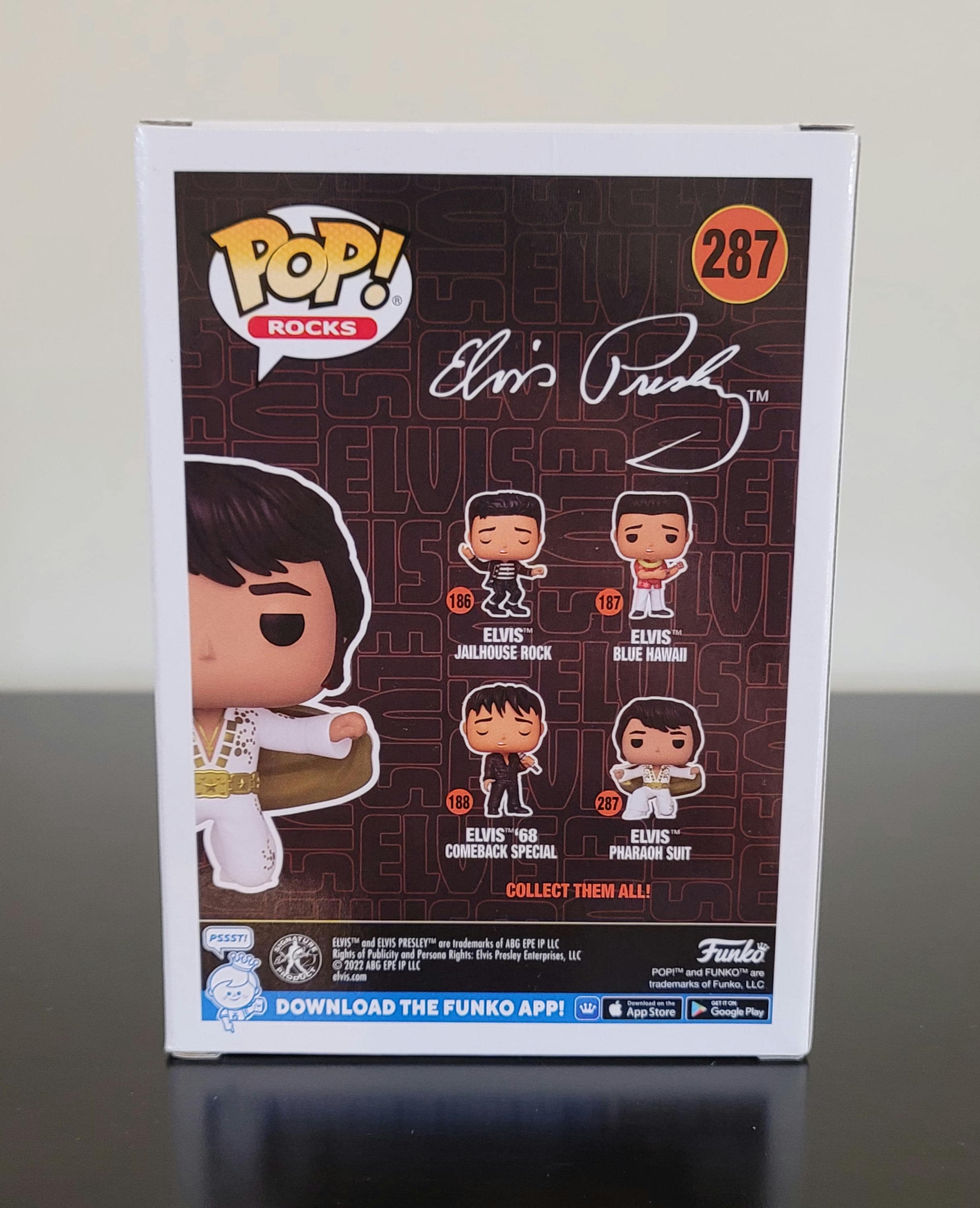 Austin Butler Signed Autographed Funko Pop Elvis Movie with Hologram COA