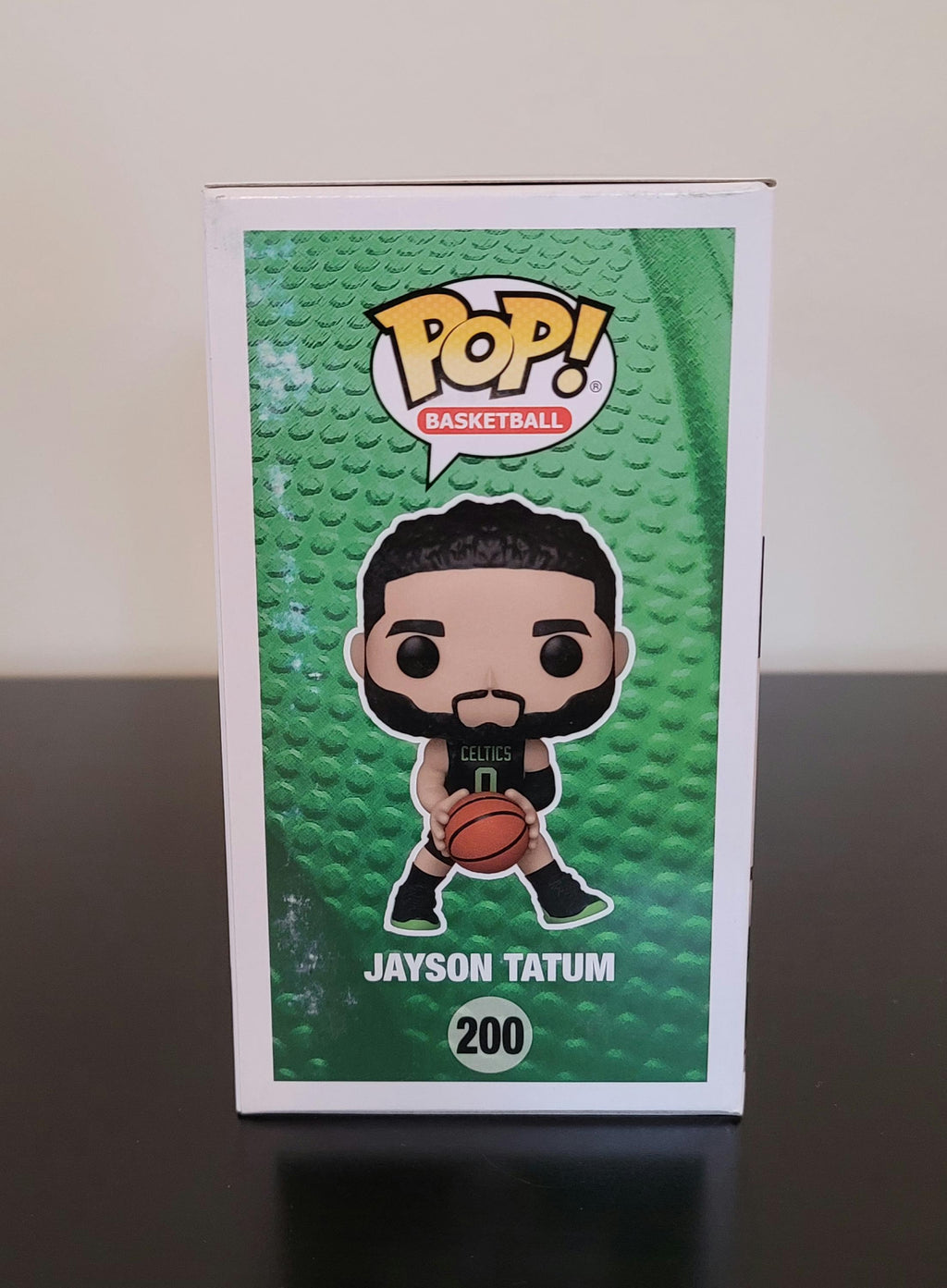 Jayson Tatum Signed Autographed Funko Pop Boston Celtics w/ NBA Hologram COA
