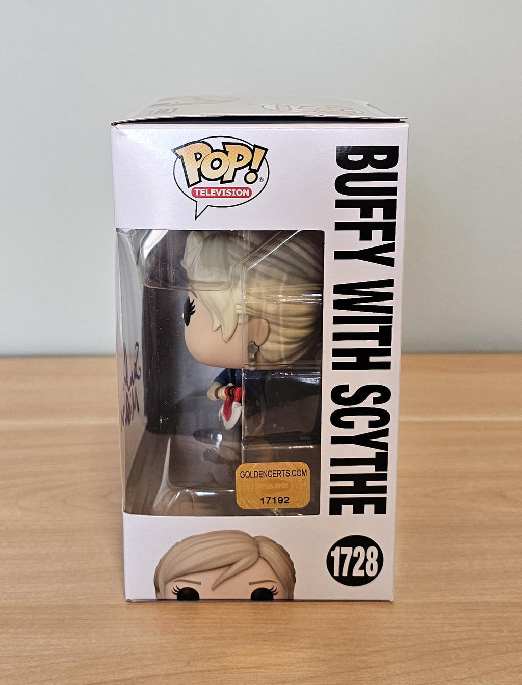 Sarah Michelle Gellar Buffy the Vampire Slayer Signed Autographed Funko Pop COA