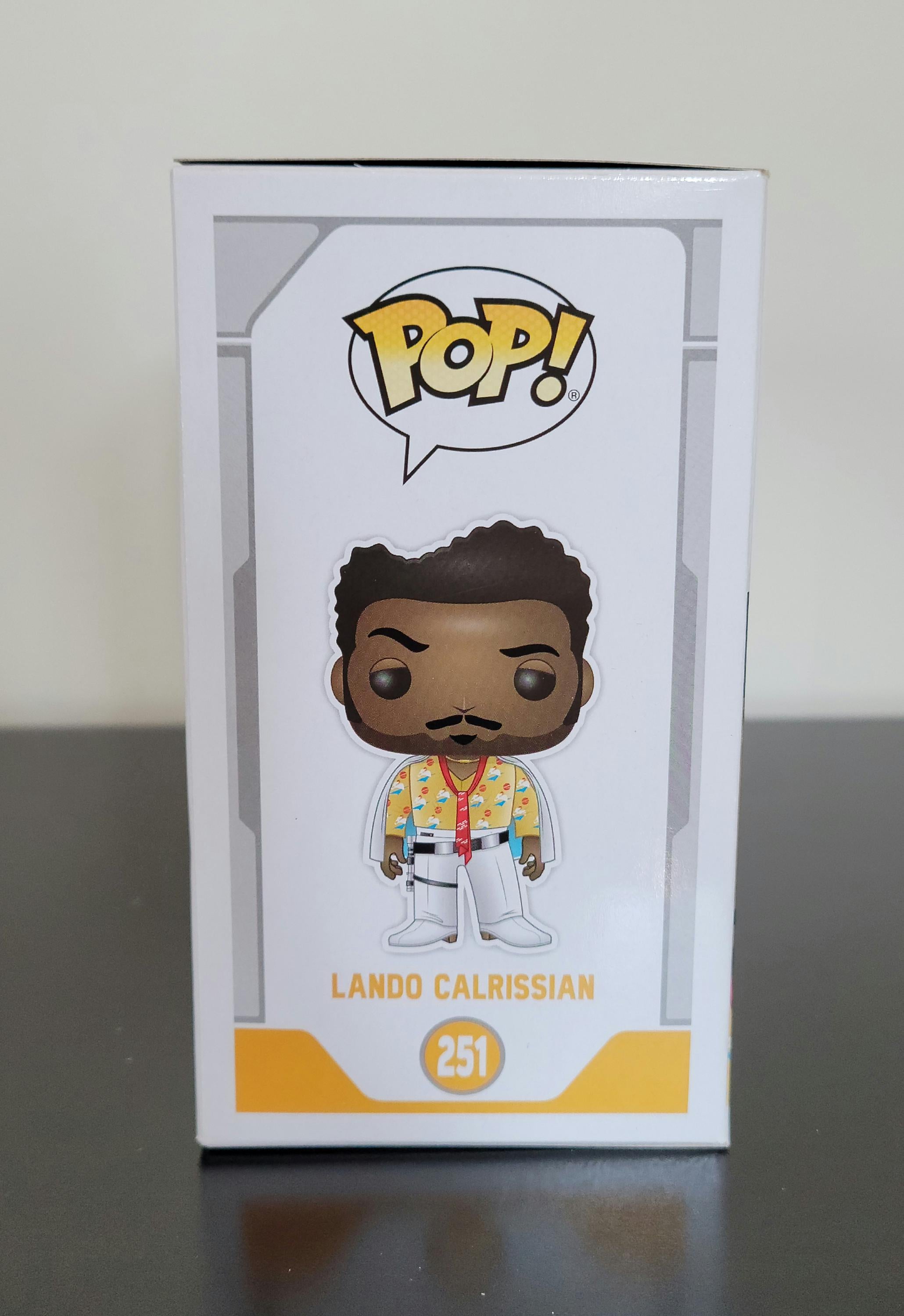 Billy Dee Williams Signed Autographed Funko Pop Lando Calrissian Authenticated