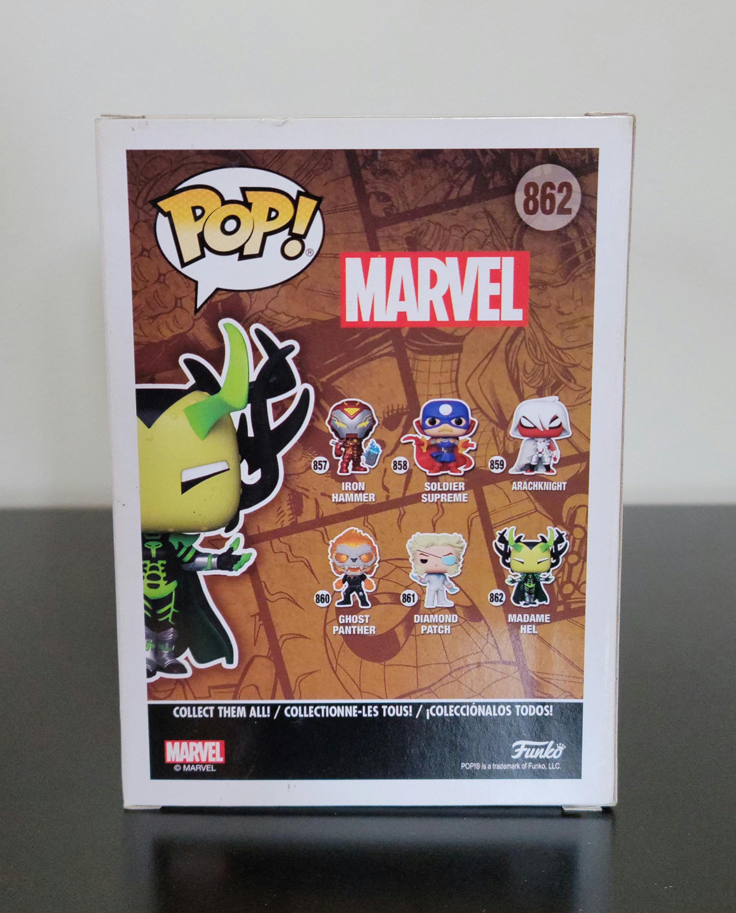 Cate Blanchett Signed Autographed Funko Pop Madame Hel Infinity Warps Hologram COA
