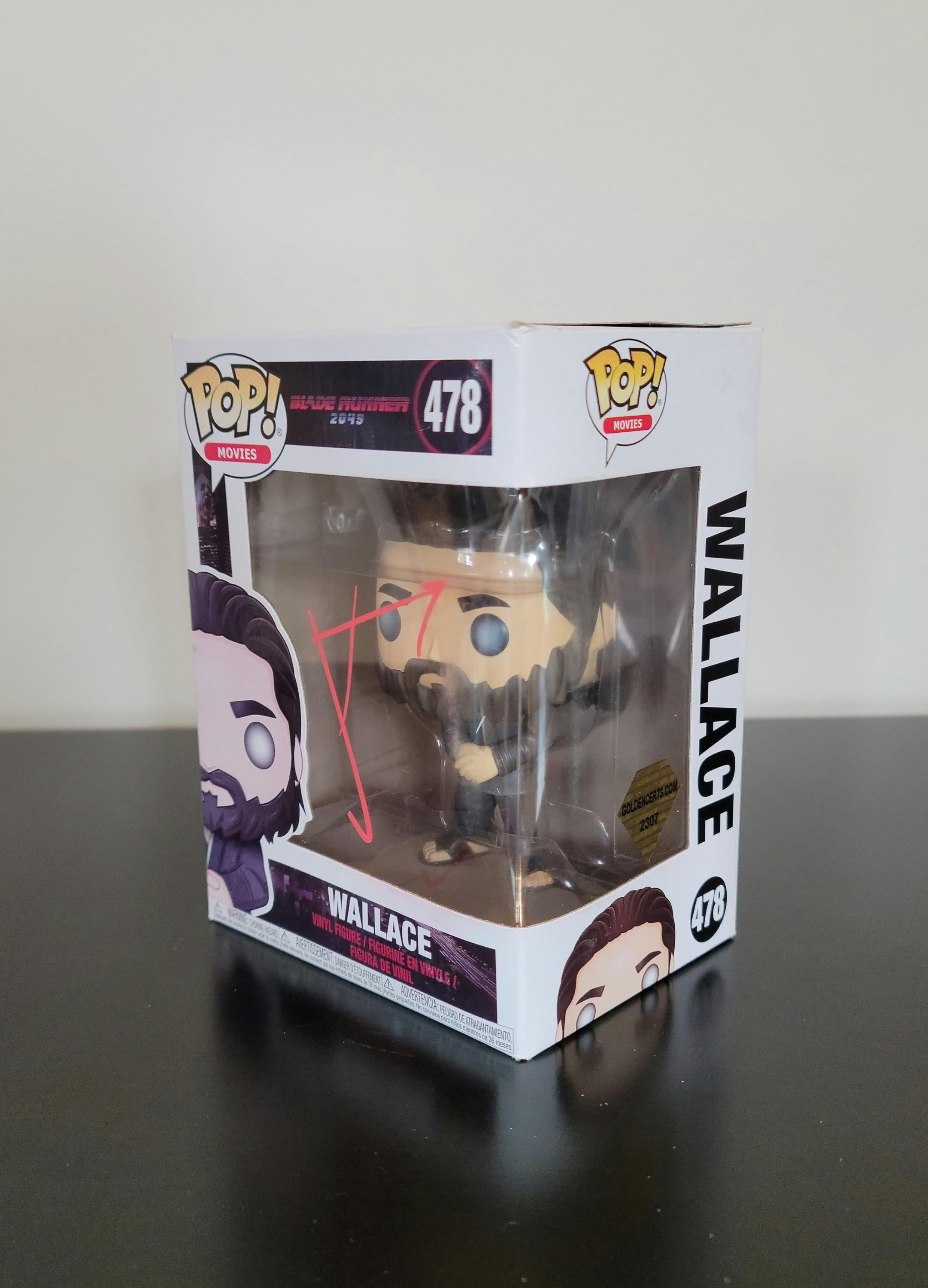 Jared Leto Signed Autographed Funko Pop Wallace Blade Runner w/ Hologram COA