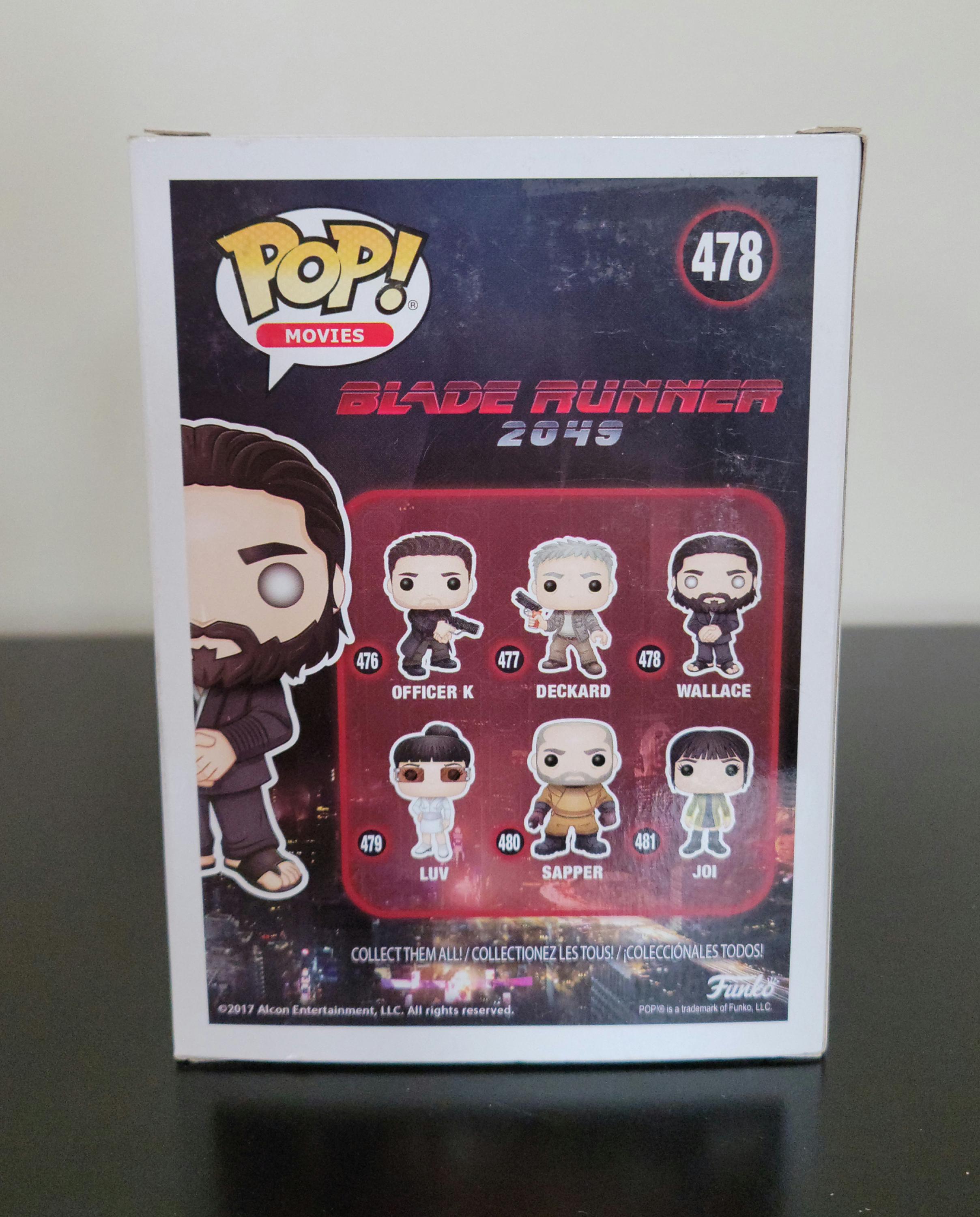 Jared Leto Signed Autographed Funko Pop Wallace Blade Runner w/ Hologram COA
