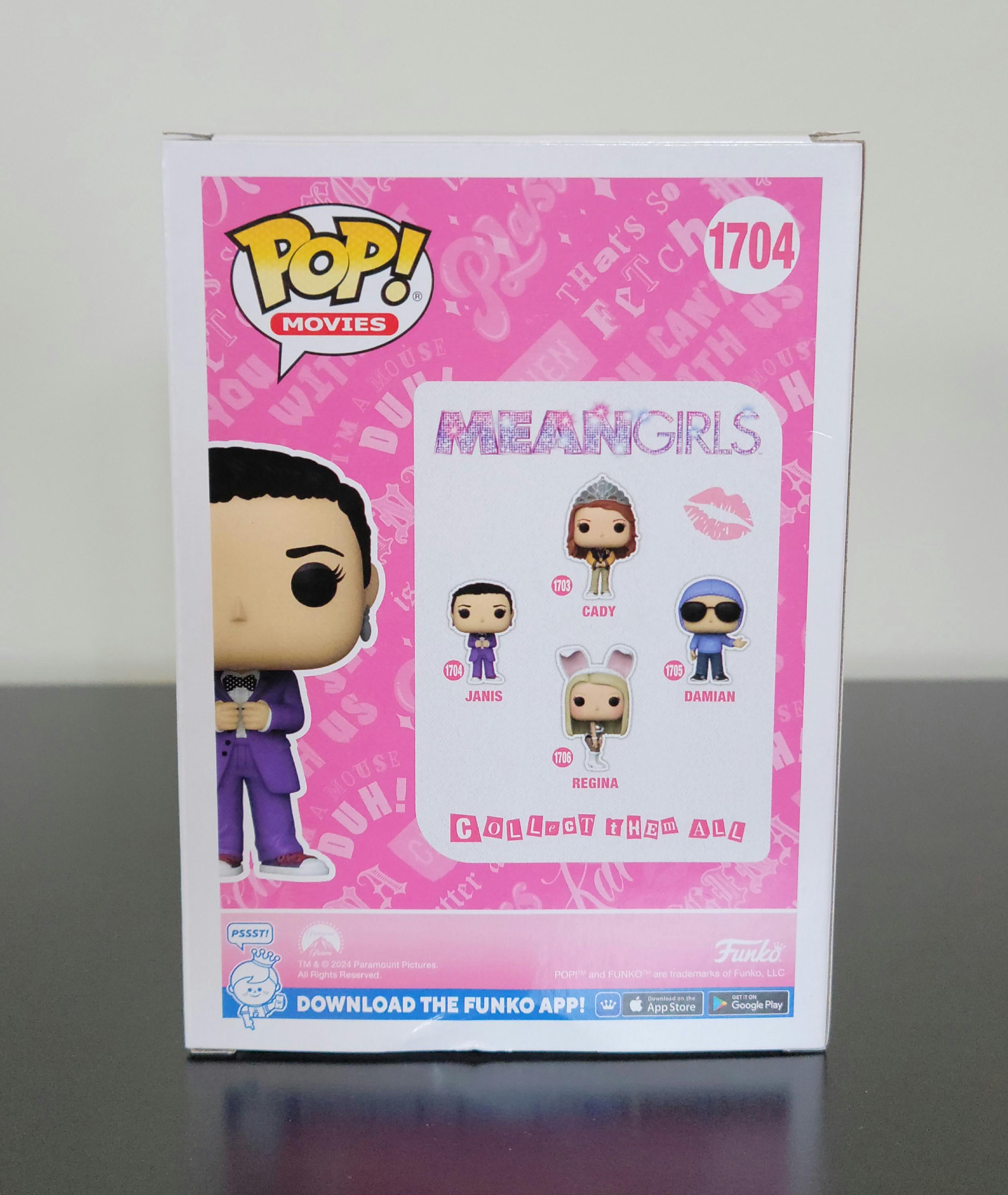 Lizzy Caplan Signed Autographed Funko Pop Janis Ian Mean Girls Hologram COA