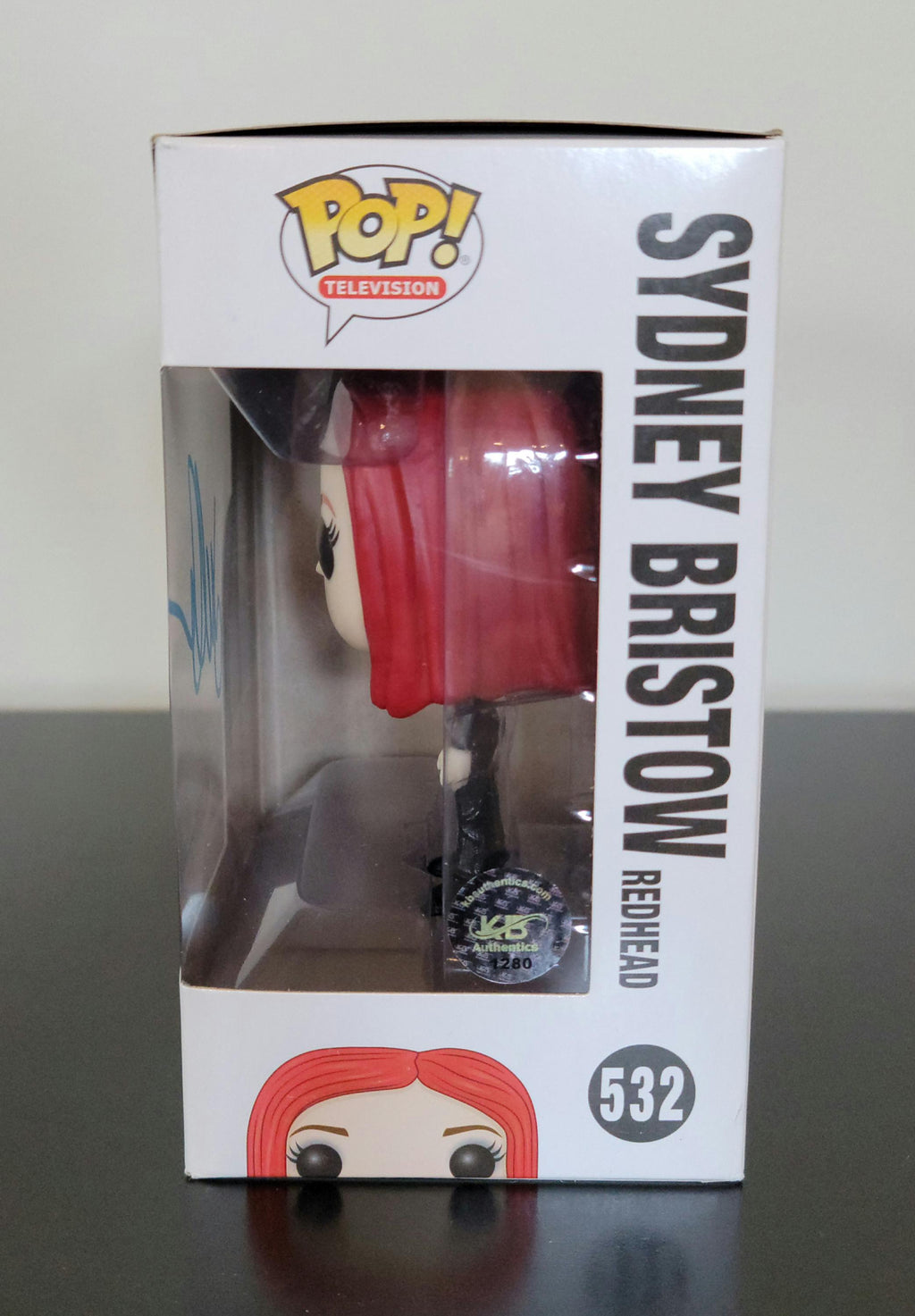 Jennifer Garner Signed Autographed Funko Pop Sydney Bristow Alias Hologram COA