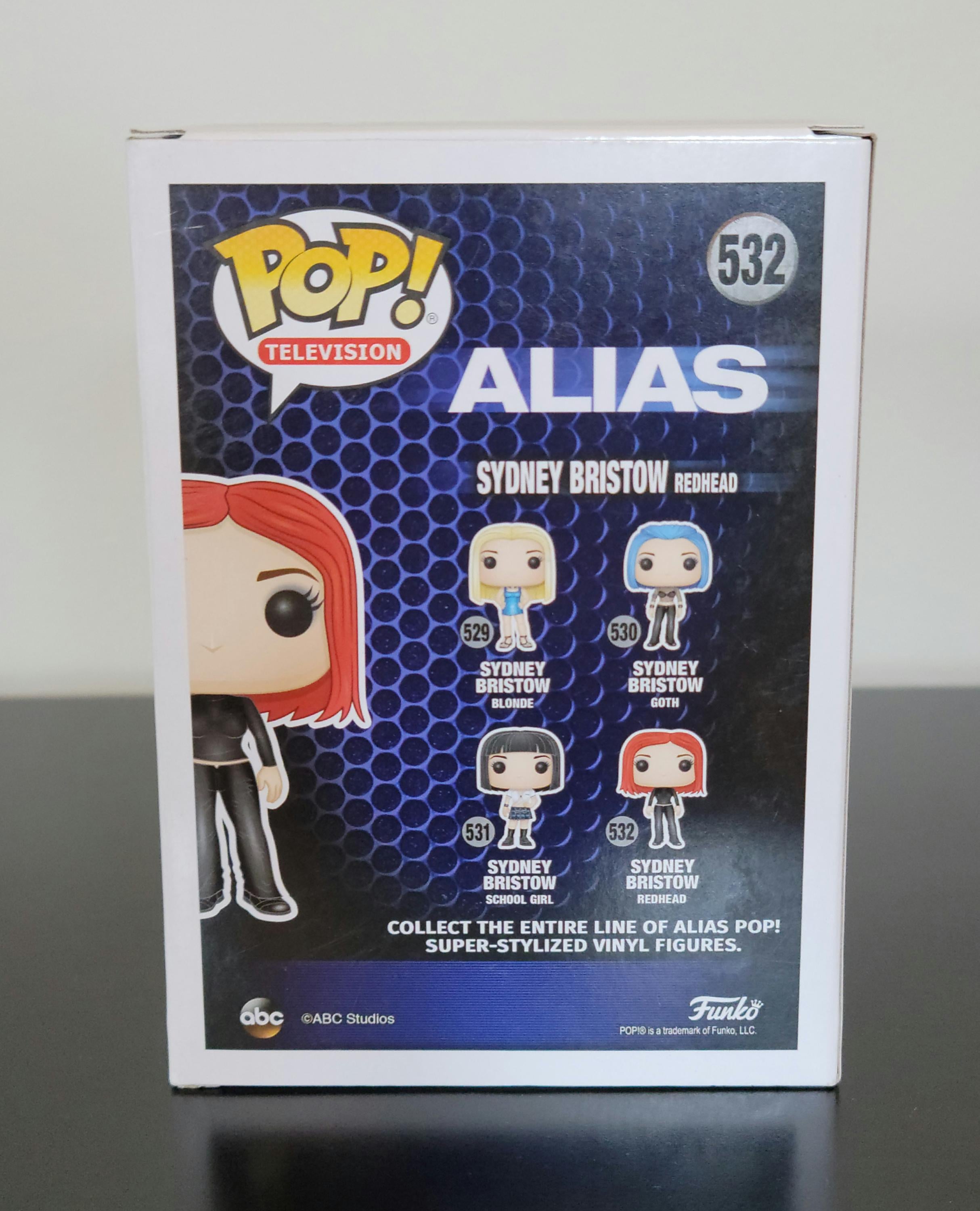 Jennifer Garner Signed Autographed Funko Pop Sydney Bristow Alias Hologram COA