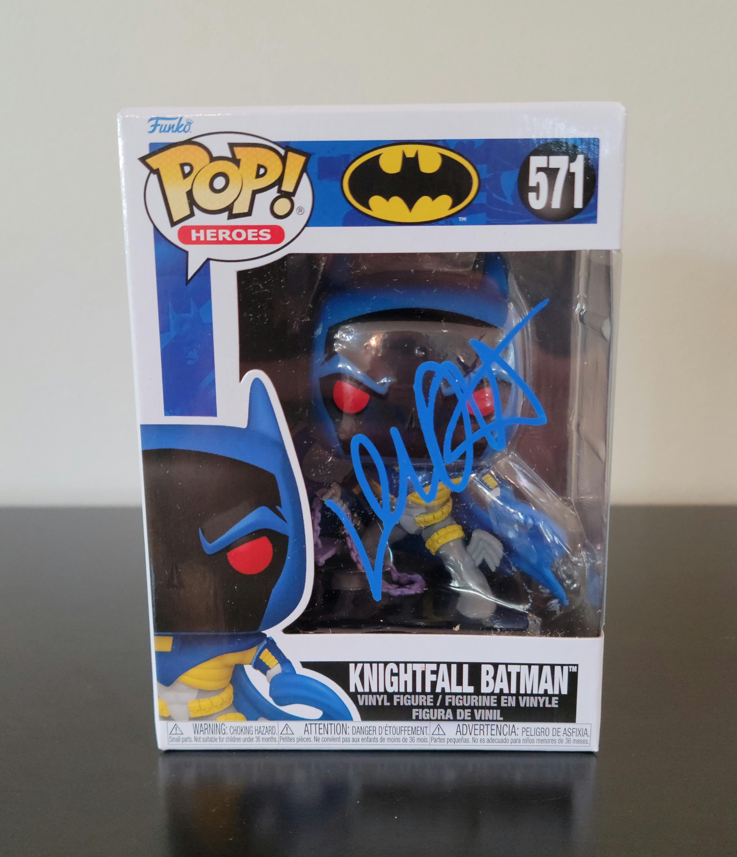 Will Arnett Signed Autographed Funko Pop Lego Knightfall Batman w/ Hologram COA