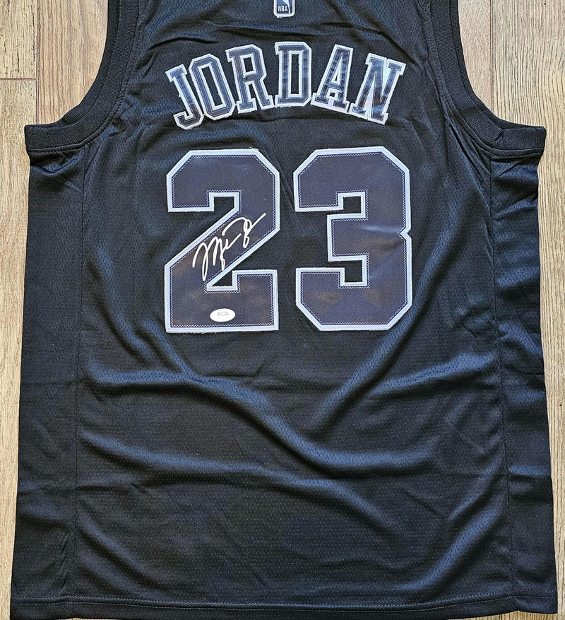 Michael Jordan Signed Mvp Special Edition Jersey PSA DNA COA Autographed