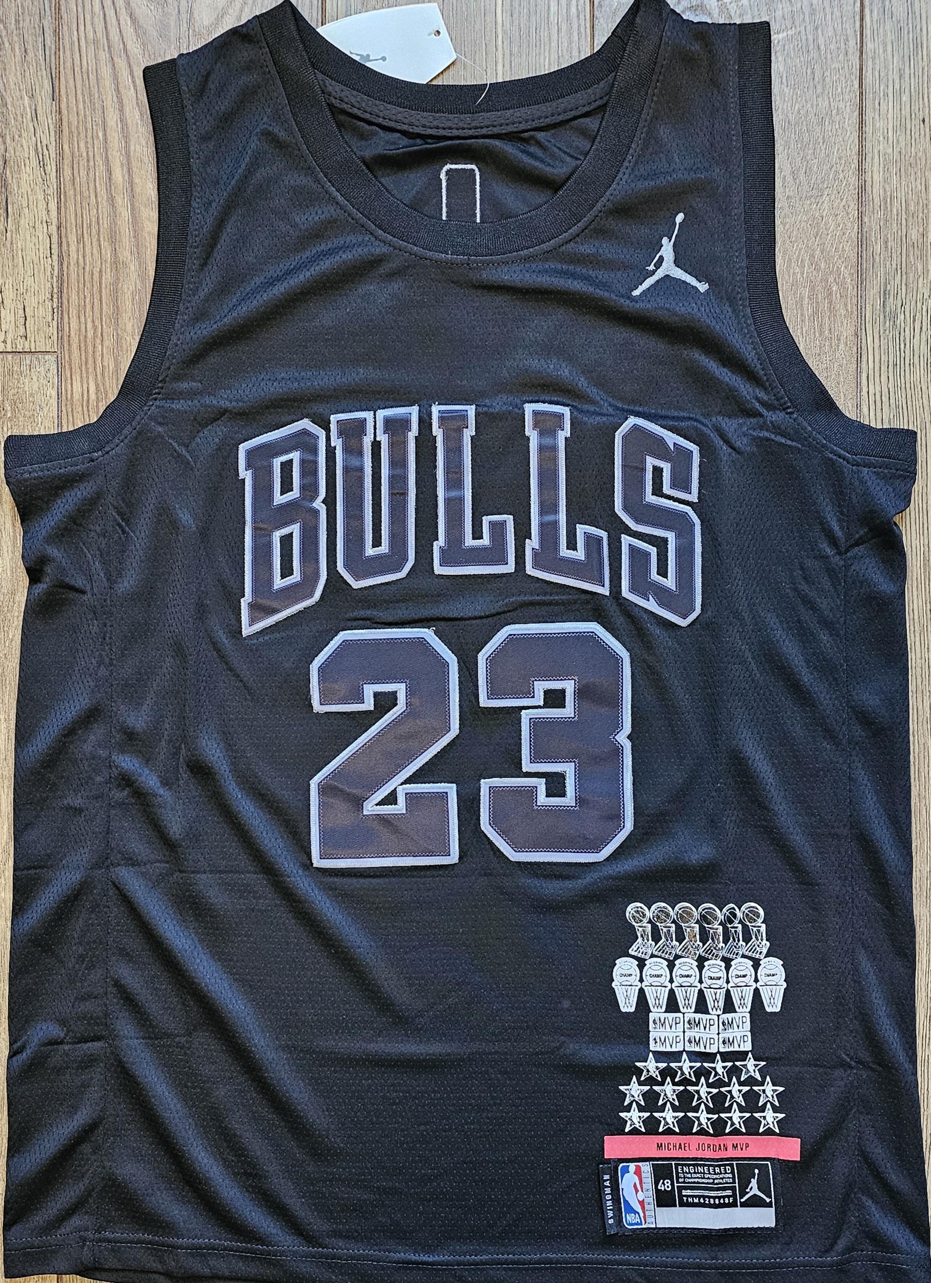 Michael Jordan Signed Mvp Special Edition Jersey PSA DNA COA Autographed