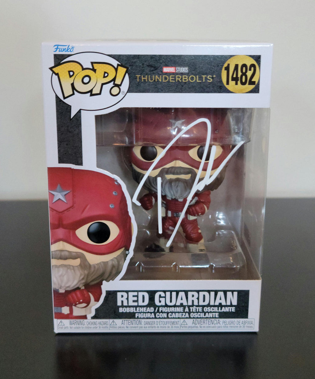 David Harbour Signed Autographed Funko Pop Marvel Thunderbolts w/ Hologram COA