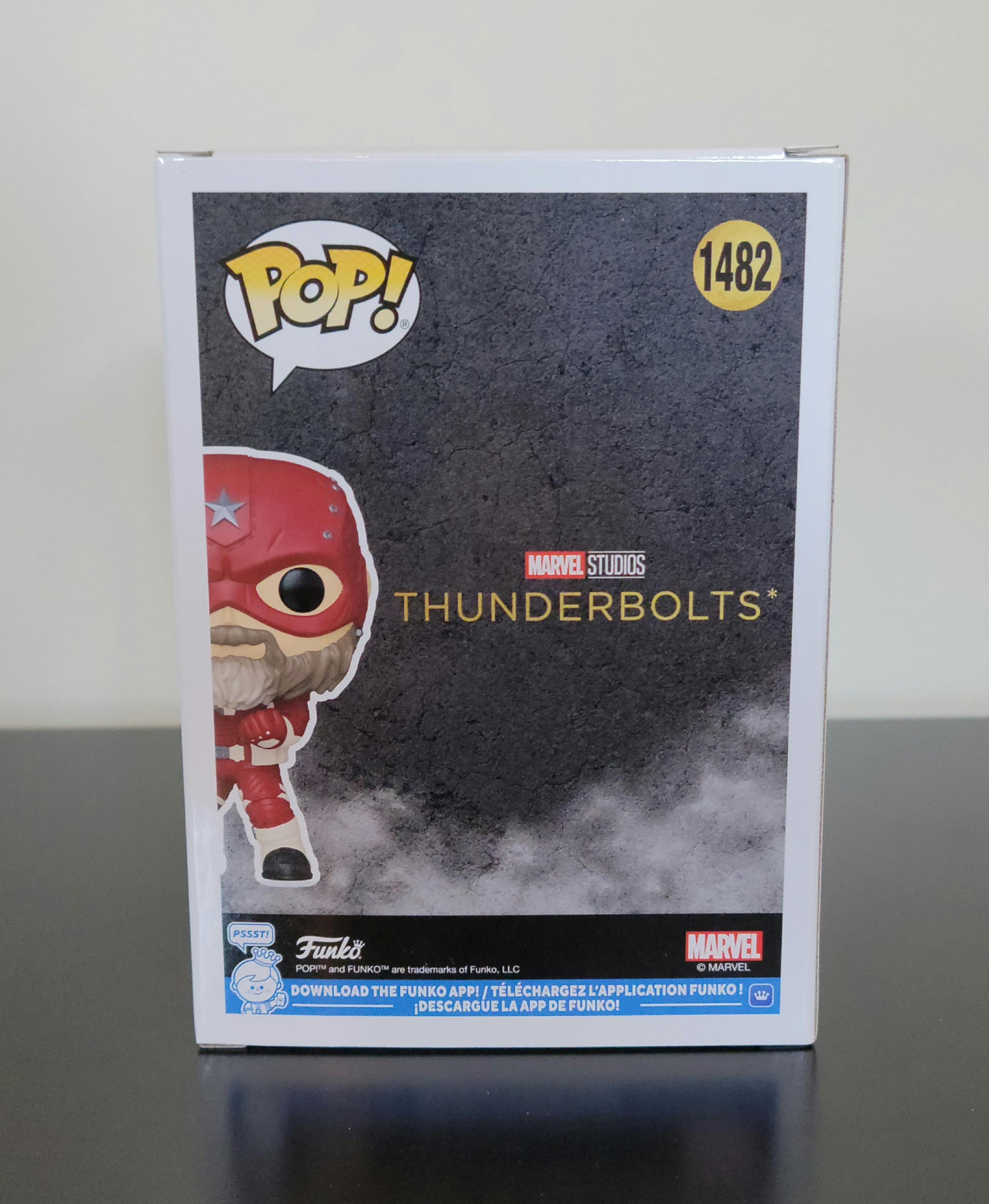 David Harbour Signed Autographed Funko Pop Marvel Thunderbolts w/ Hologram COA