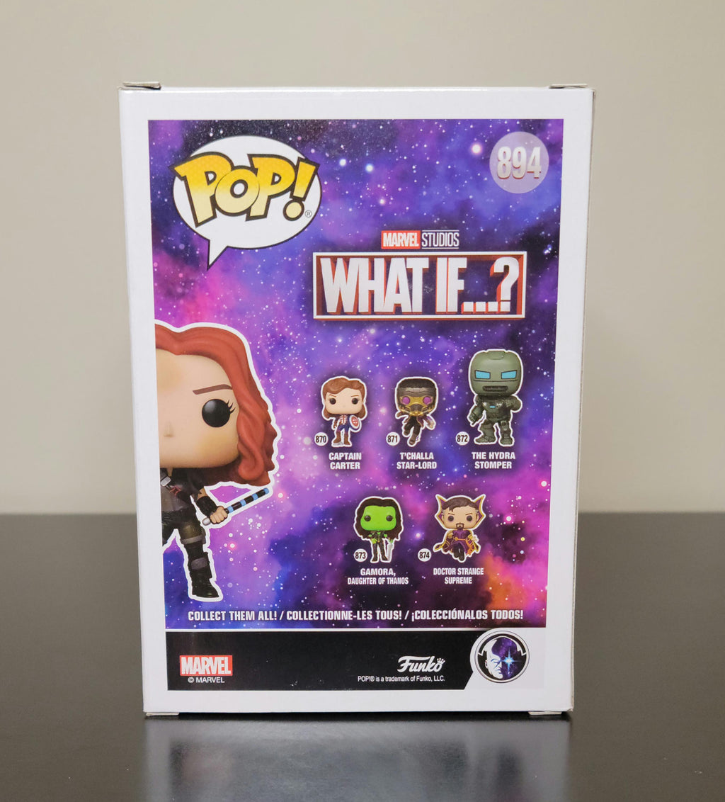 Scarlett Johansson Signed Autographed Funko Pop Marvel Black Widow Hologram COA