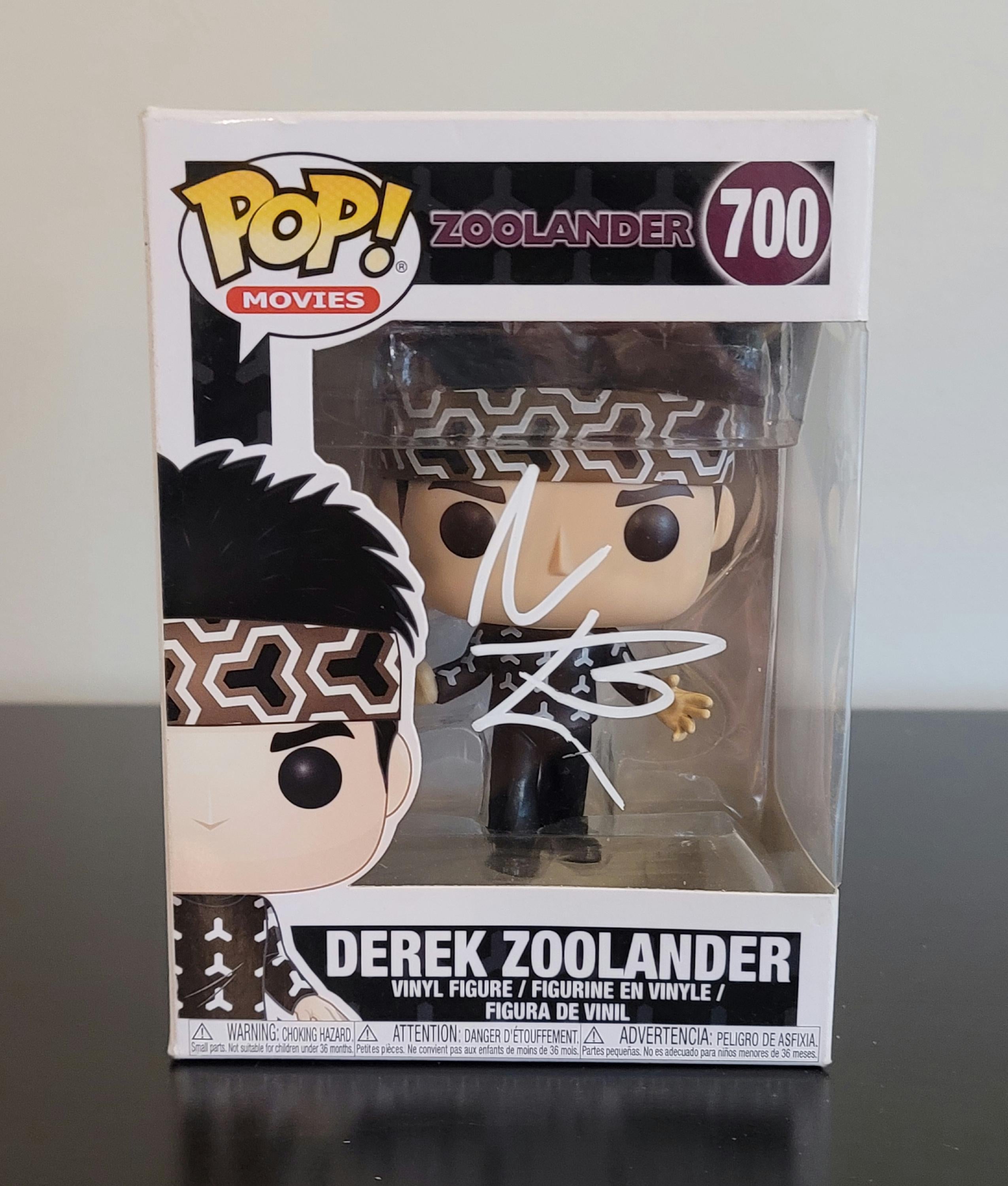 Ben Stiller Autographed Signed Funko Pop Derek Zoolander with Hologram COA