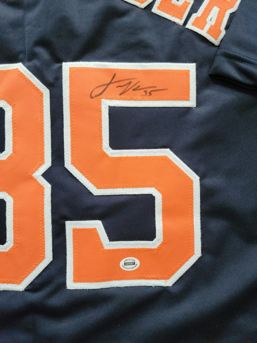 Justin Verlander Signed Autographed Houston Astros Custom Jersey with w/ COA