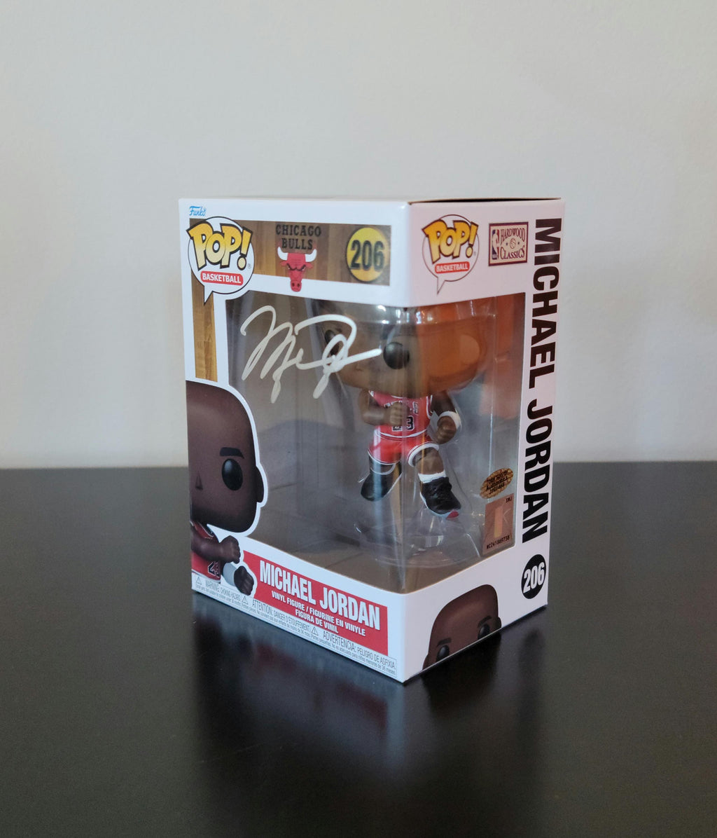 Michael Jordan Signed Autographed Funko Chicago Bulls NBA Hologram w/COA