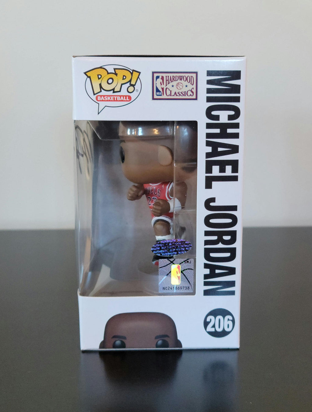 Michael Jordan Signed Autographed Funko Chicago Bulls NBA Hologram w/COA