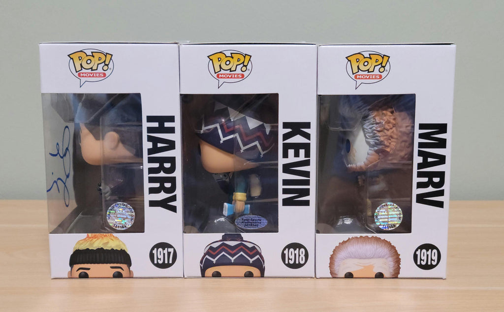 Signed Home Alone Funko Pop Set: Macaulay Culkin Autograph, COA