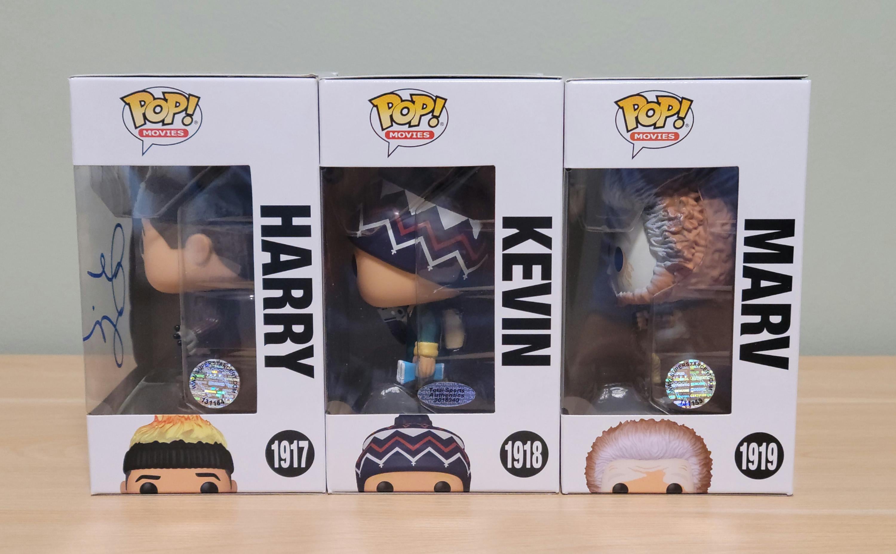 Signed Home Alone Funko Pop Set: Macaulay Culkin Autograph, COA
