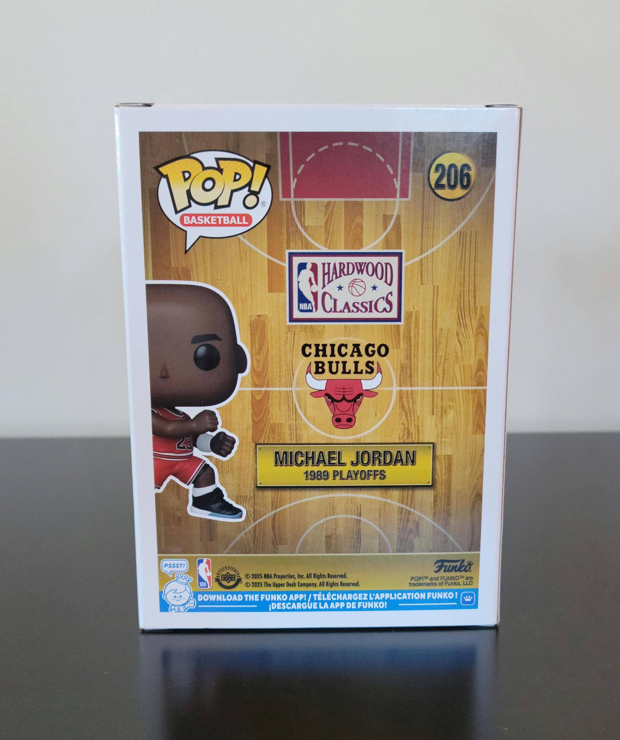 Michael Jordan Signed Autographed Funko Chicago Bulls NBA Hologram w/COA