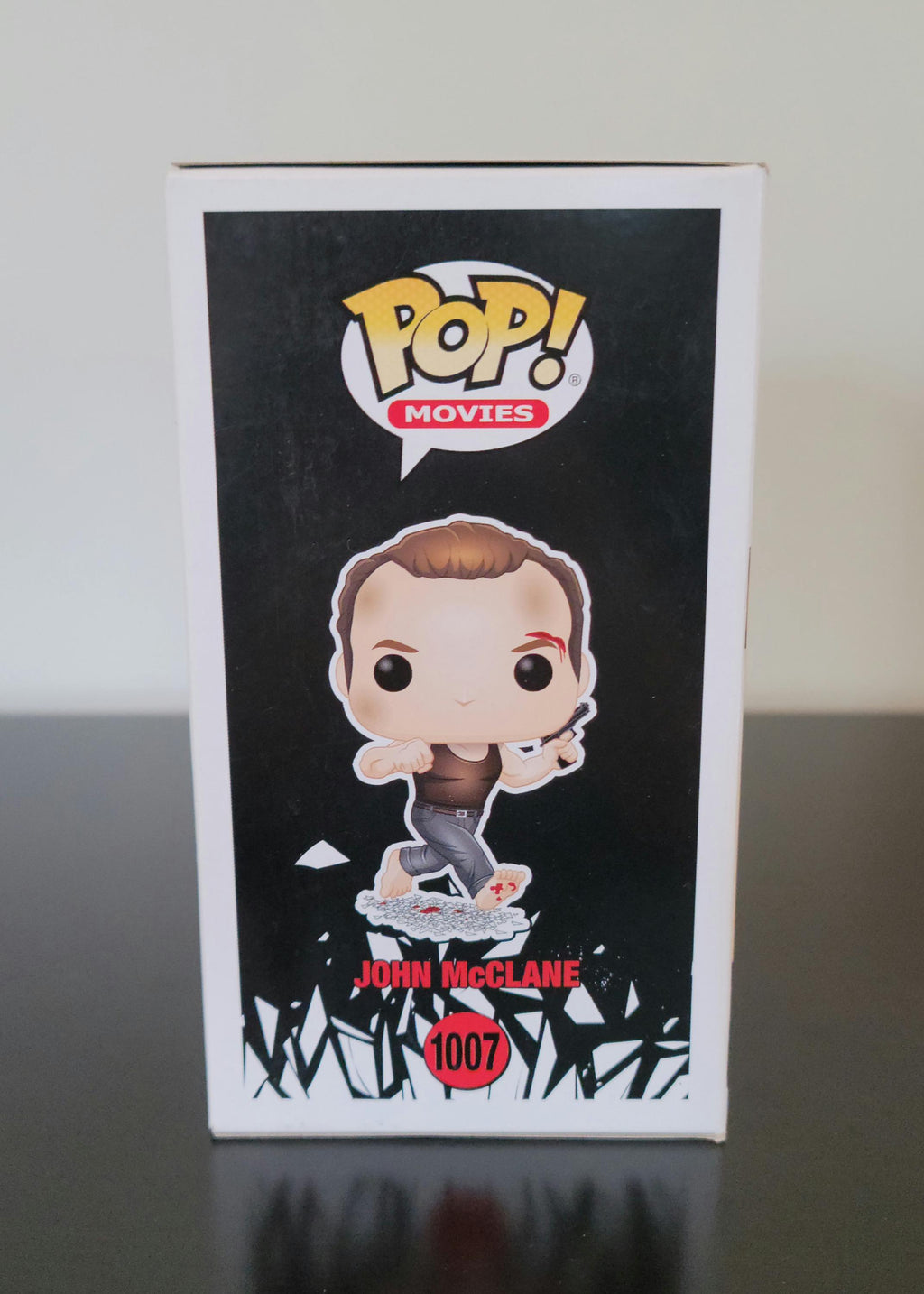 Bruce Willis Signed Autographed Die Hard John McClane Funko Pop Authenticated
