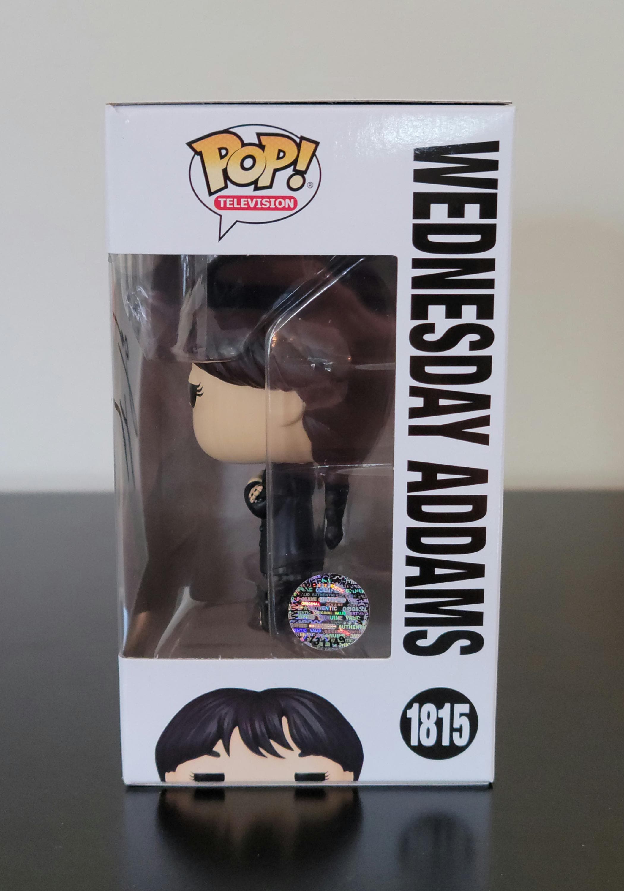 Jenna Ortega Signed Autographed Wednesday Addams Funko Pop Authenticated
