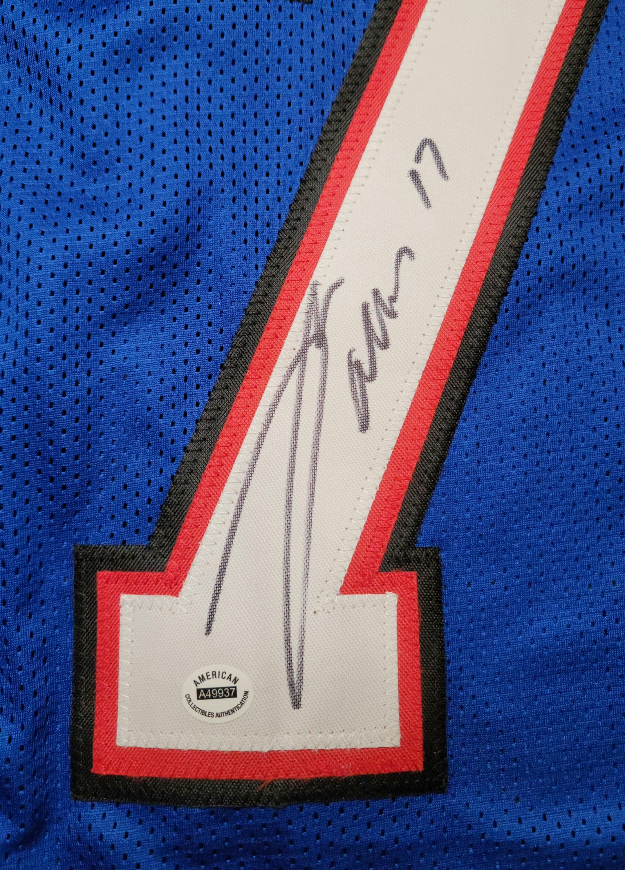 Josh Allen Signed Autographed Buffalo Bills Custom Jersey w/ COA