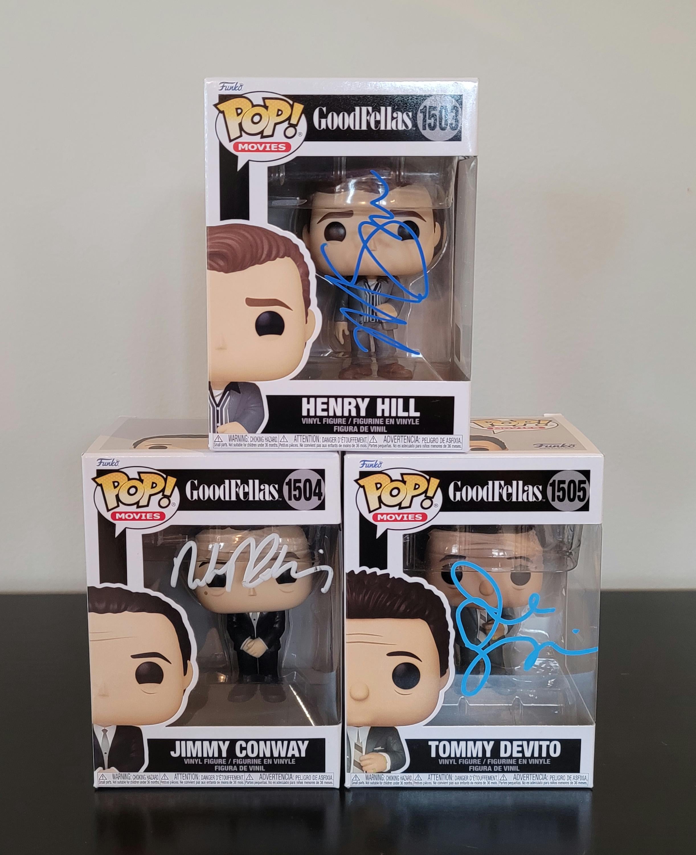 Goodfellas Signed Autographed Funko Pop Set Authenticated Robert De Niro