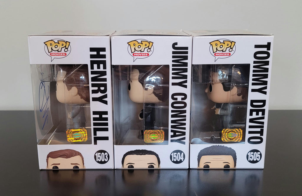 Goodfellas Signed Autographed Funko Pop Set Authenticated Robert De Niro