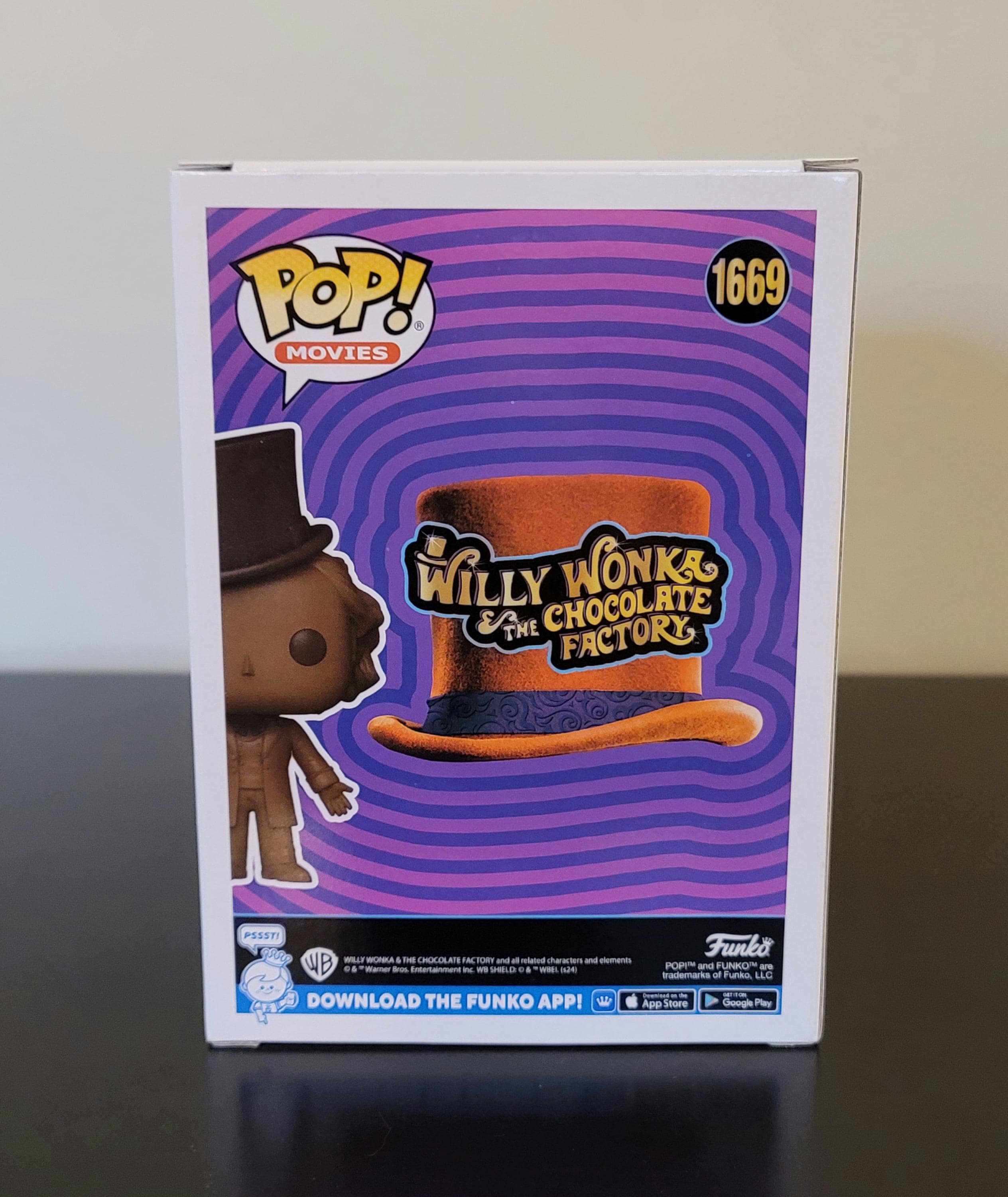 Timothee Chalamet Signed Autographed Willy Wonka Chocolate Factory Funko Pop Authenticated
