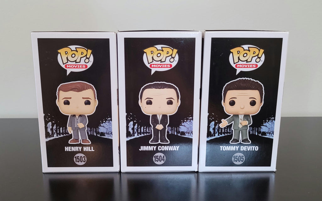 Goodfellas Signed Autographed Funko Pop Set Authenticated Robert De Niro