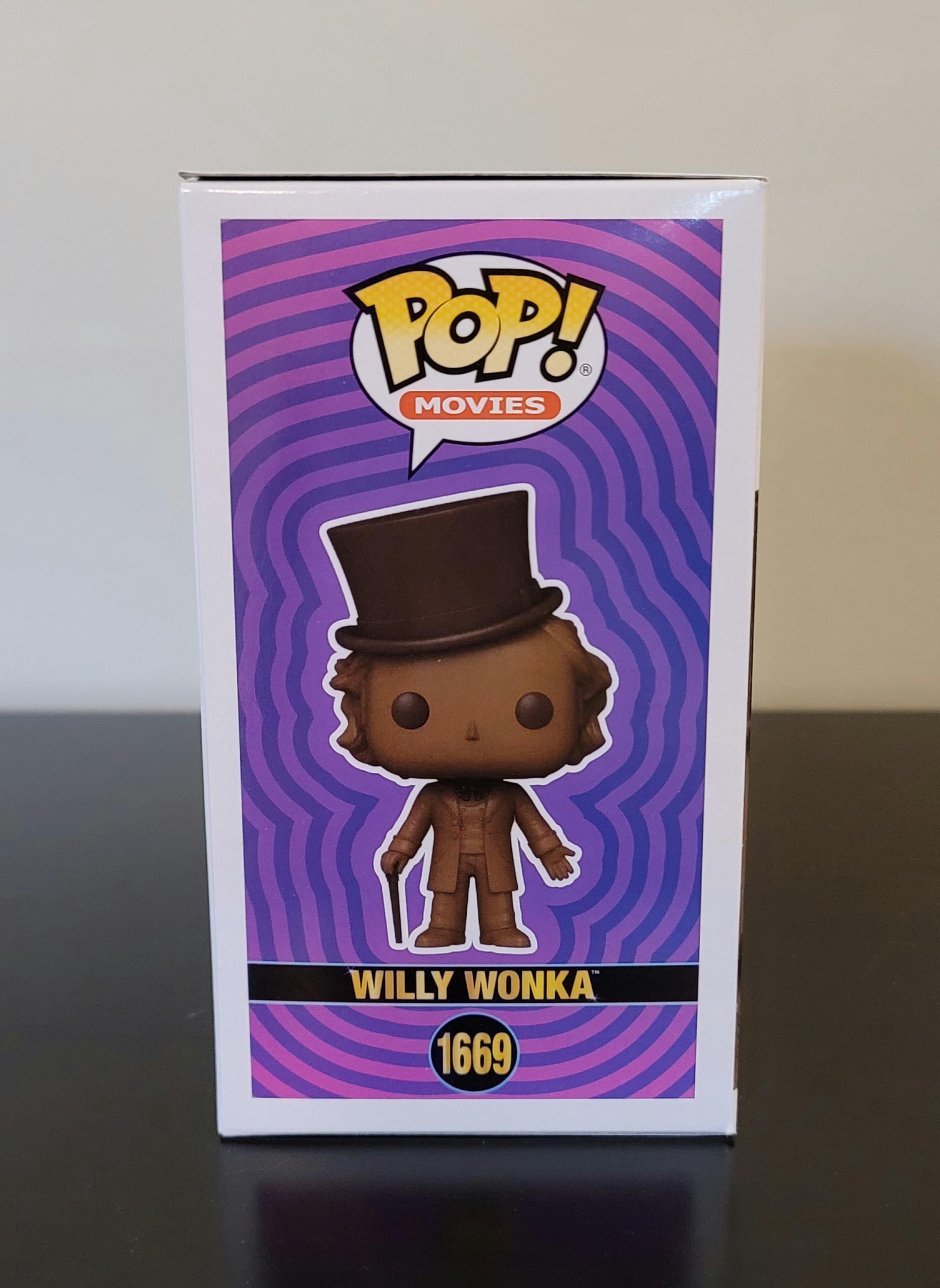 Timothee Chalamet Signed Autographed Willy Wonka Chocolate Factory Funko Pop Authenticated