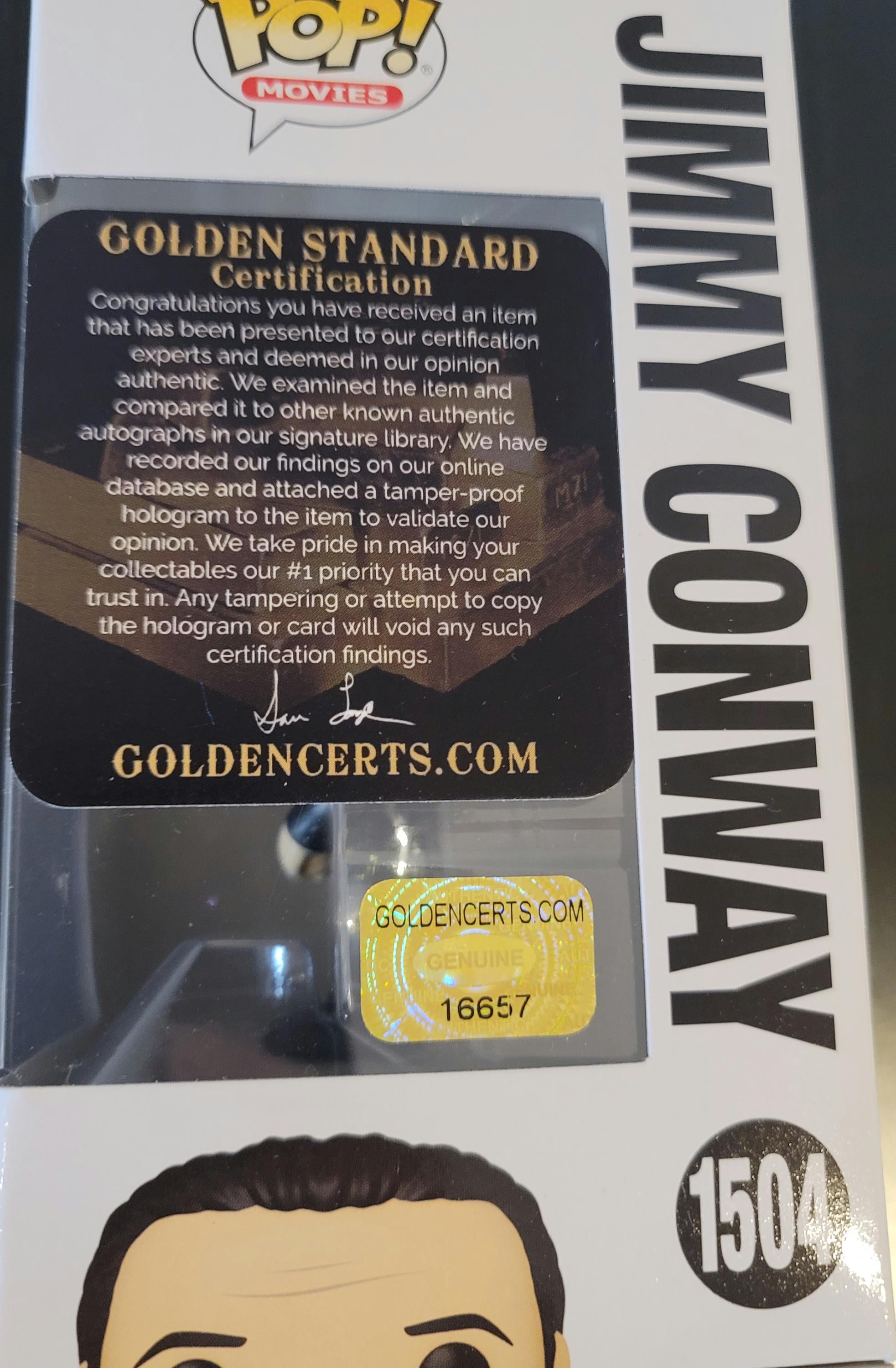 Goodfellas Signed Autographed Funko Pop Set Authenticated Robert De Niro