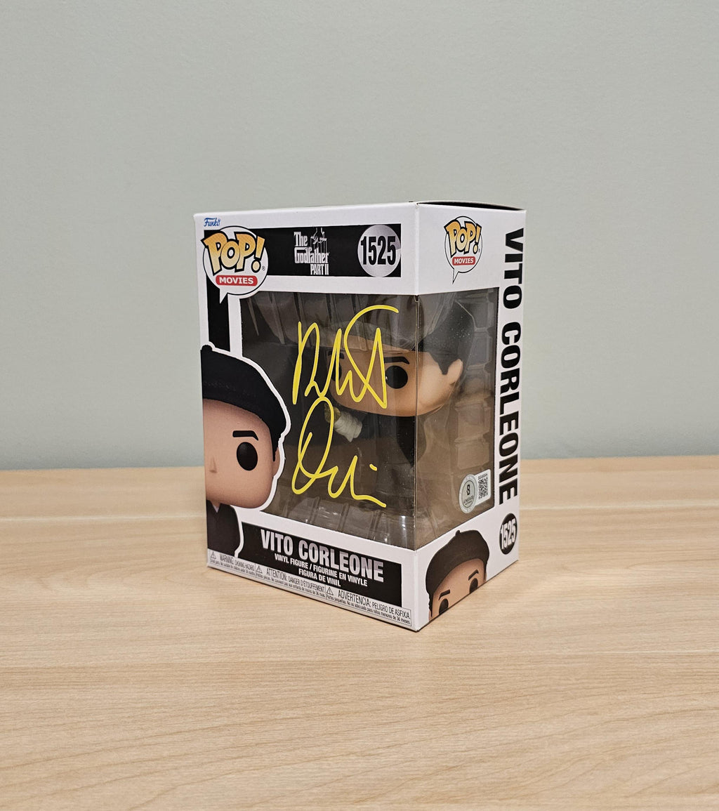 Robert De Niro Signed Funko Pop Vito Corleone The Godfather Beckett COA Auto