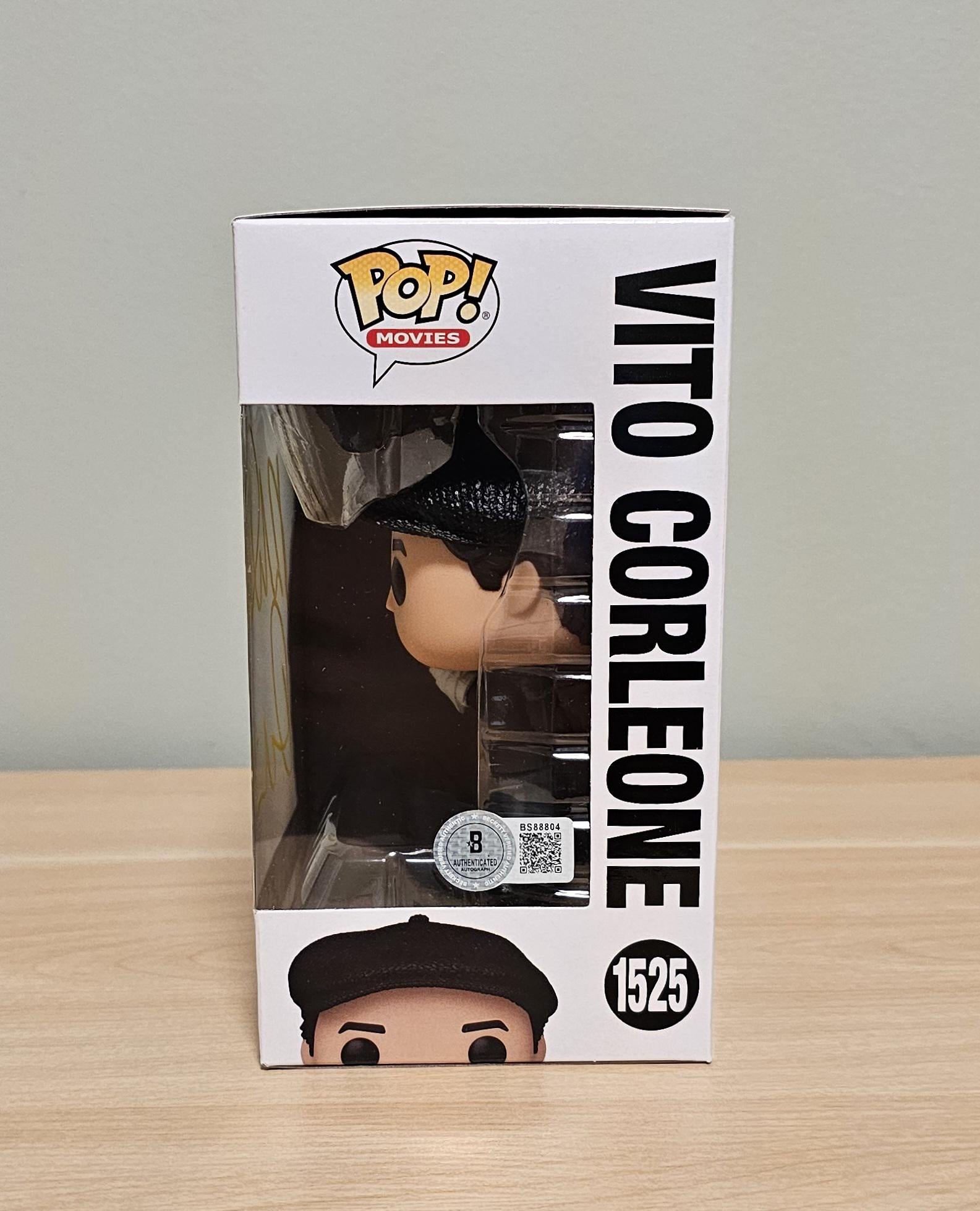 Robert De Niro Signed Funko Pop Vito Corleone The Godfather Beckett COA Auto