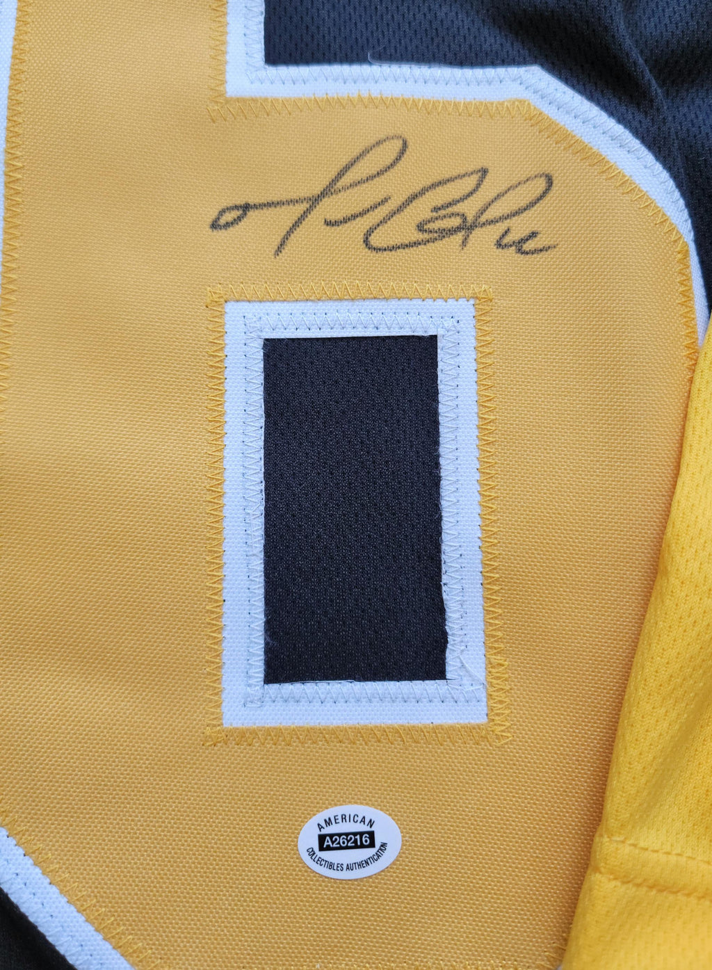 Mario Lemieux Signed Autographed Pittsburgh Penguins Custom Jersey w/ COA