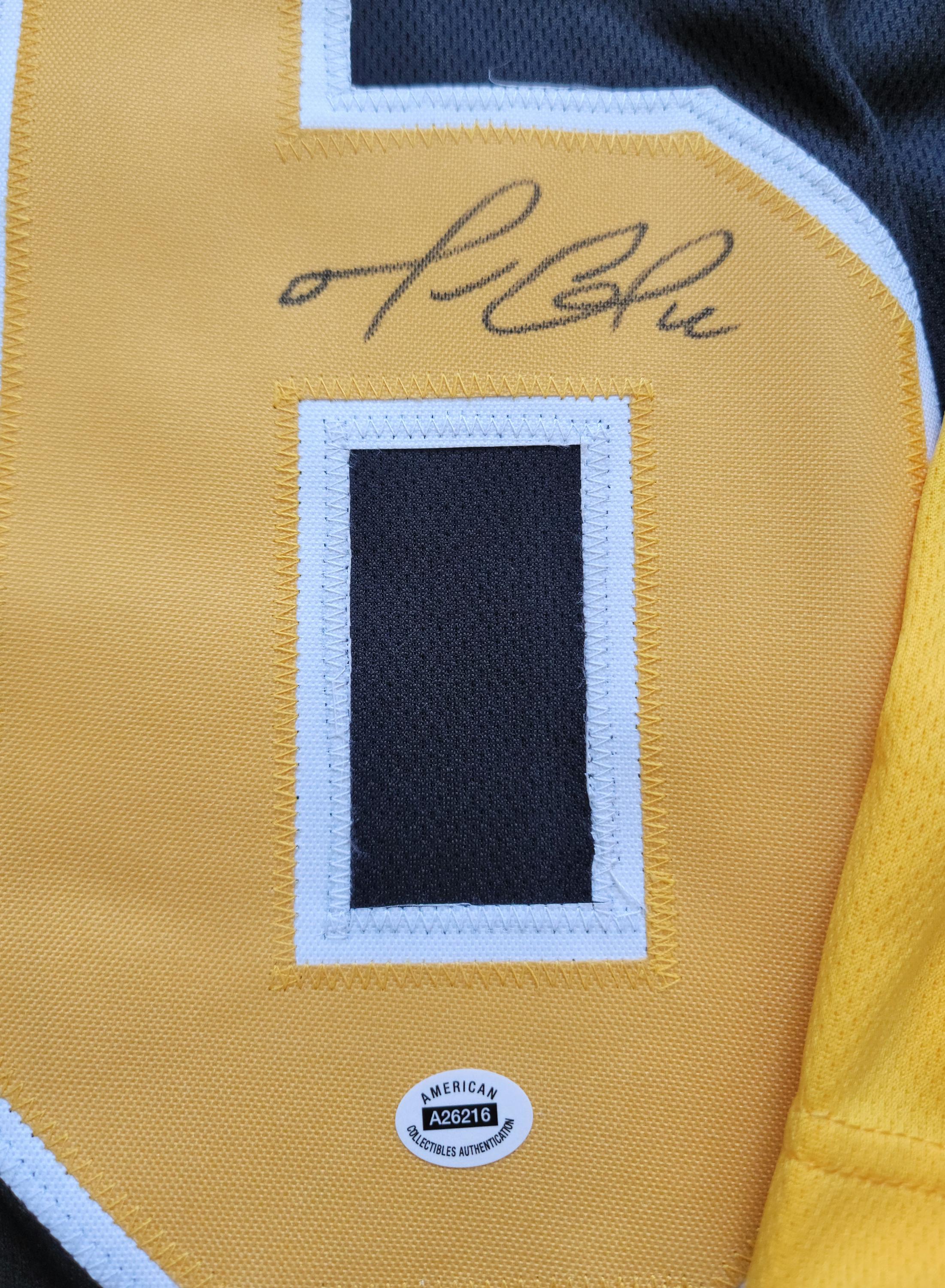Mario Lemieux Signed Autographed Pittsburgh Penguins Custom Jersey w/ COA