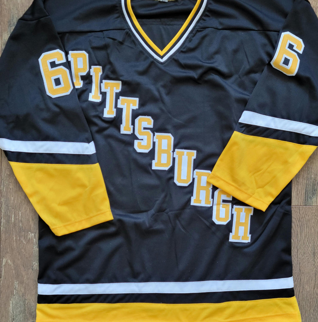 Mario Lemieux Signed Autographed Pittsburgh Penguins Custom Jersey w/ COA